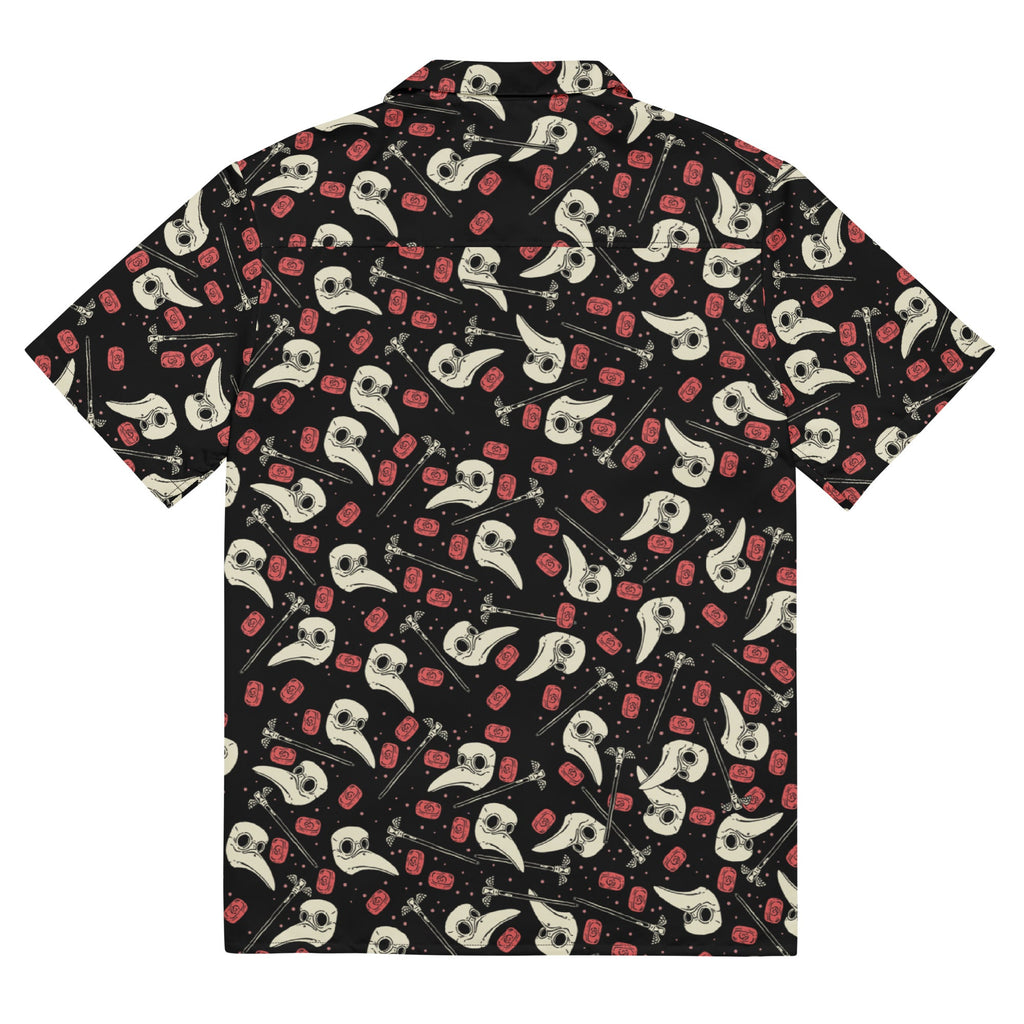 Murder Apparel Plague Doctor Button-up Shirt