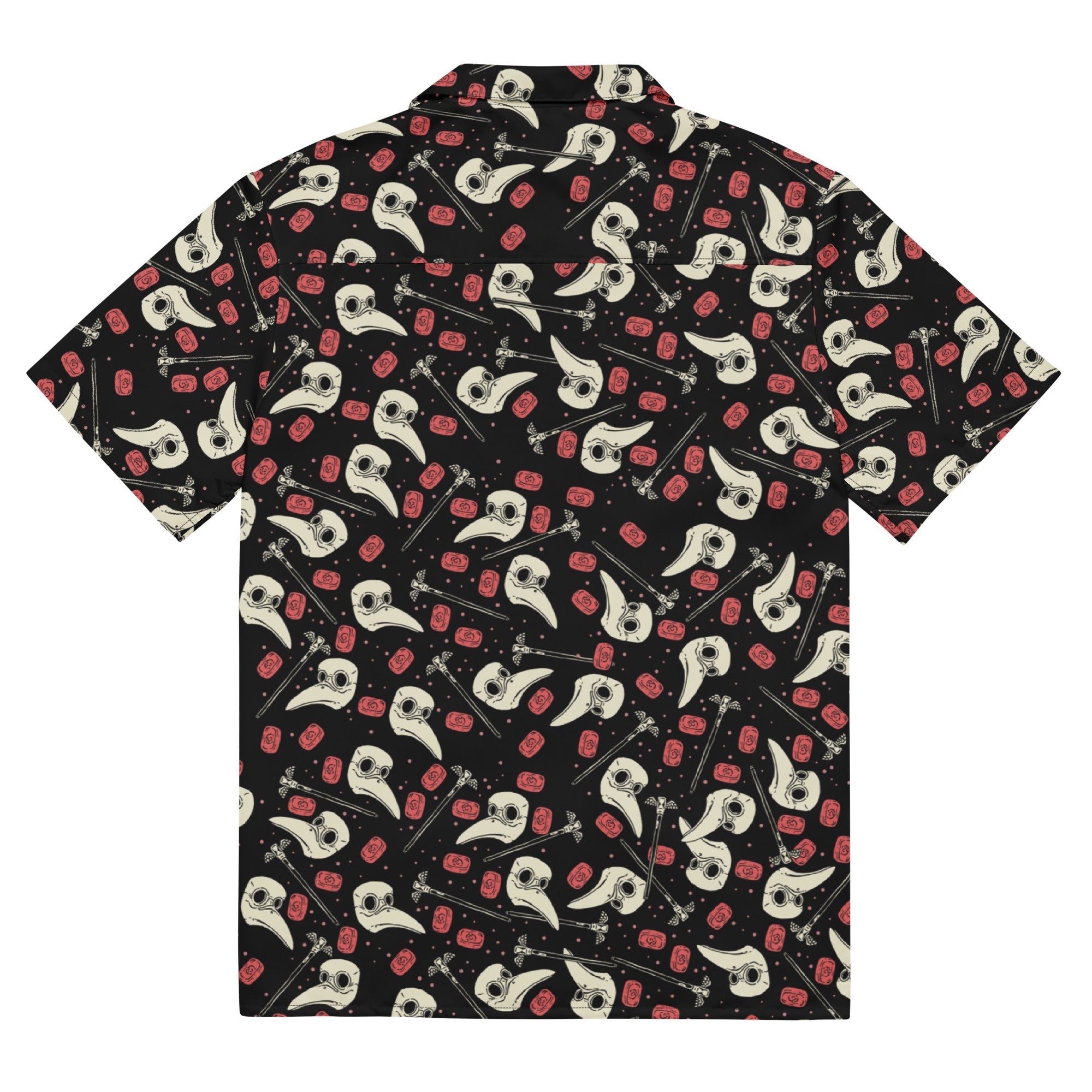 Murder Apparel Plague Doctor Button-up Shirt