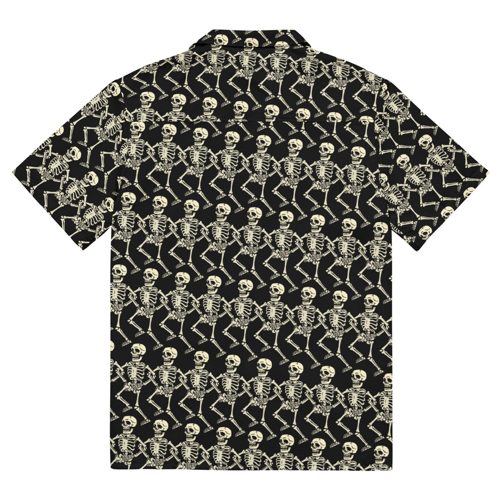 Murder Apparel Dancing Skeletons Button-up Shirt