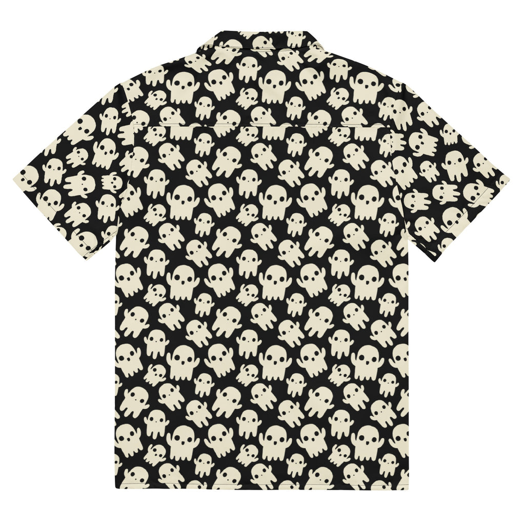 Murder Apparel Friendly Ghosts Button-up Shirt