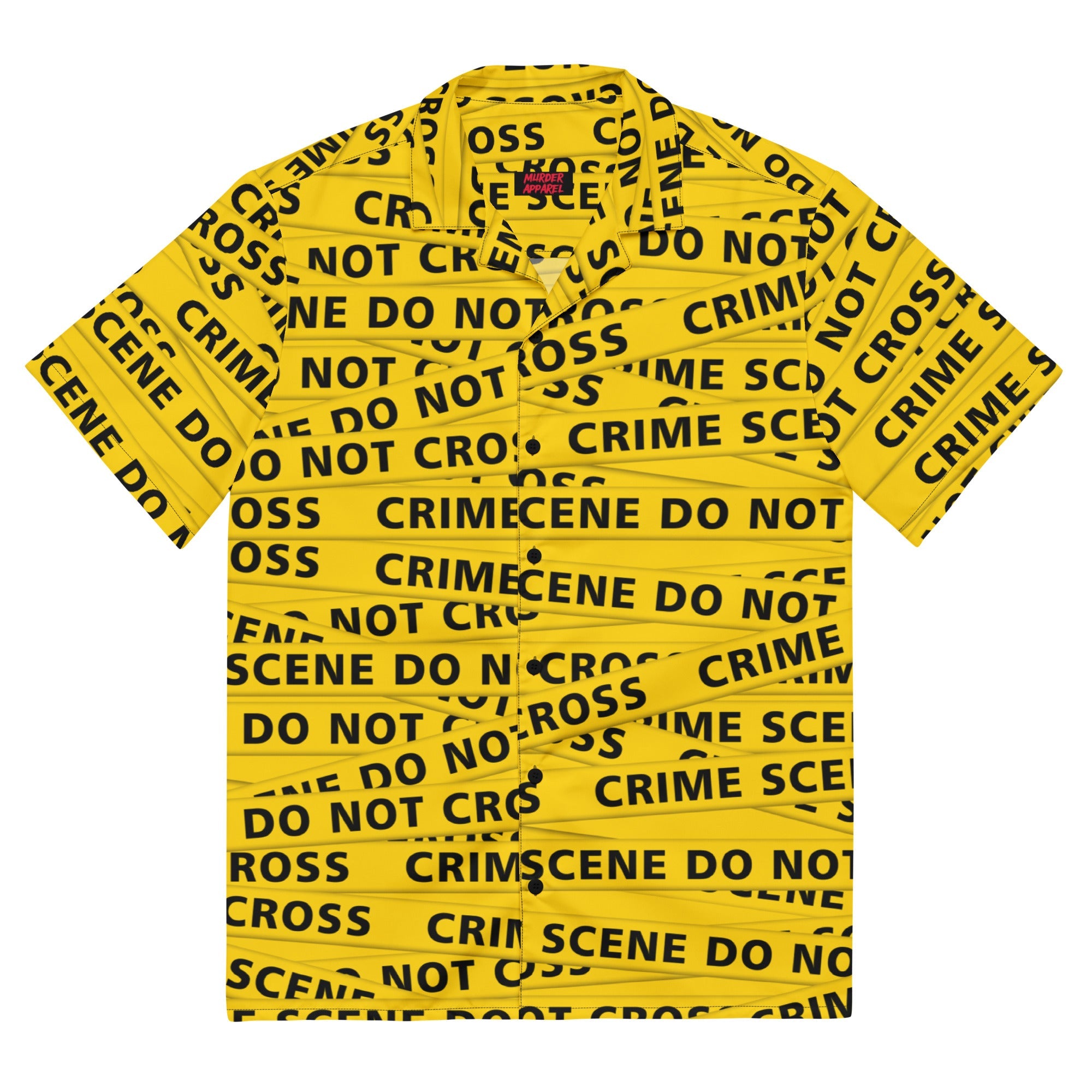 Murder Apparel Crime Scene Button-up Shirt