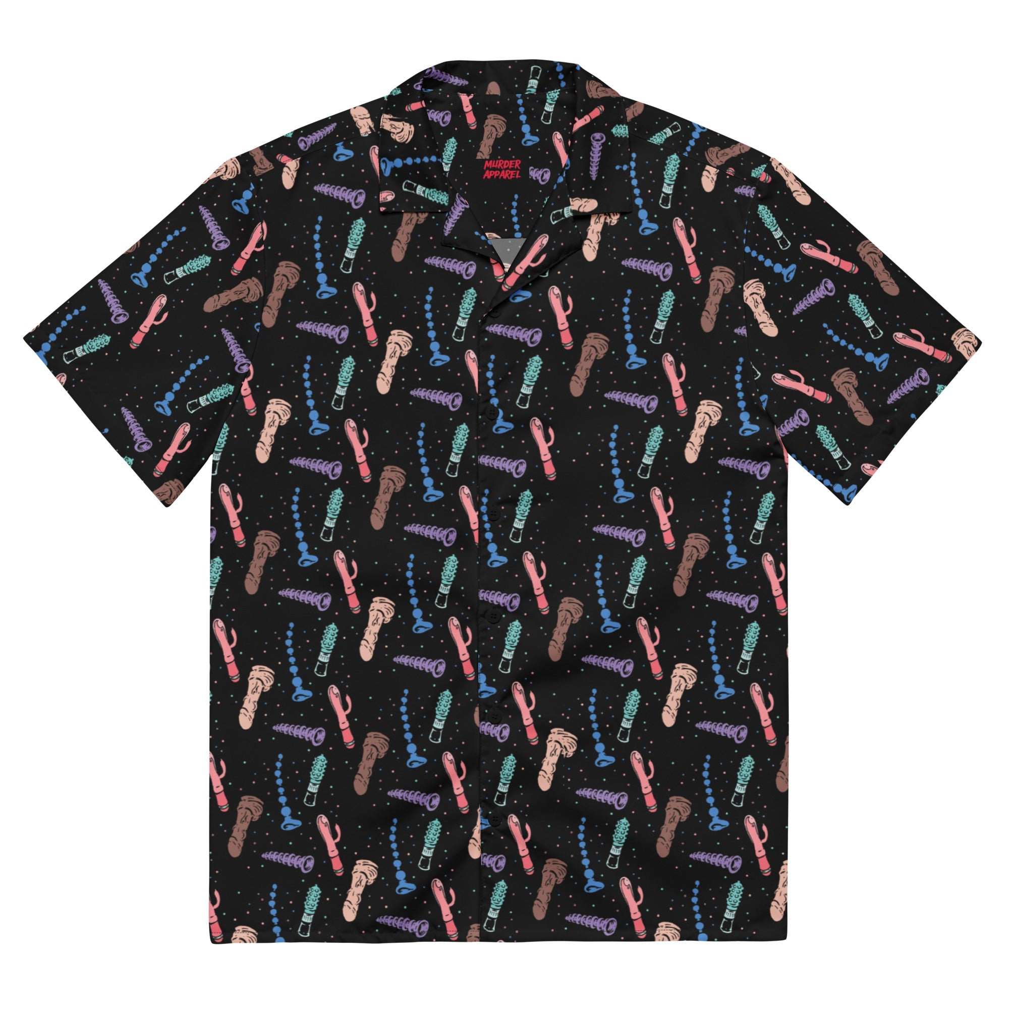 Murder Apparel Dildos Button-up Shirt