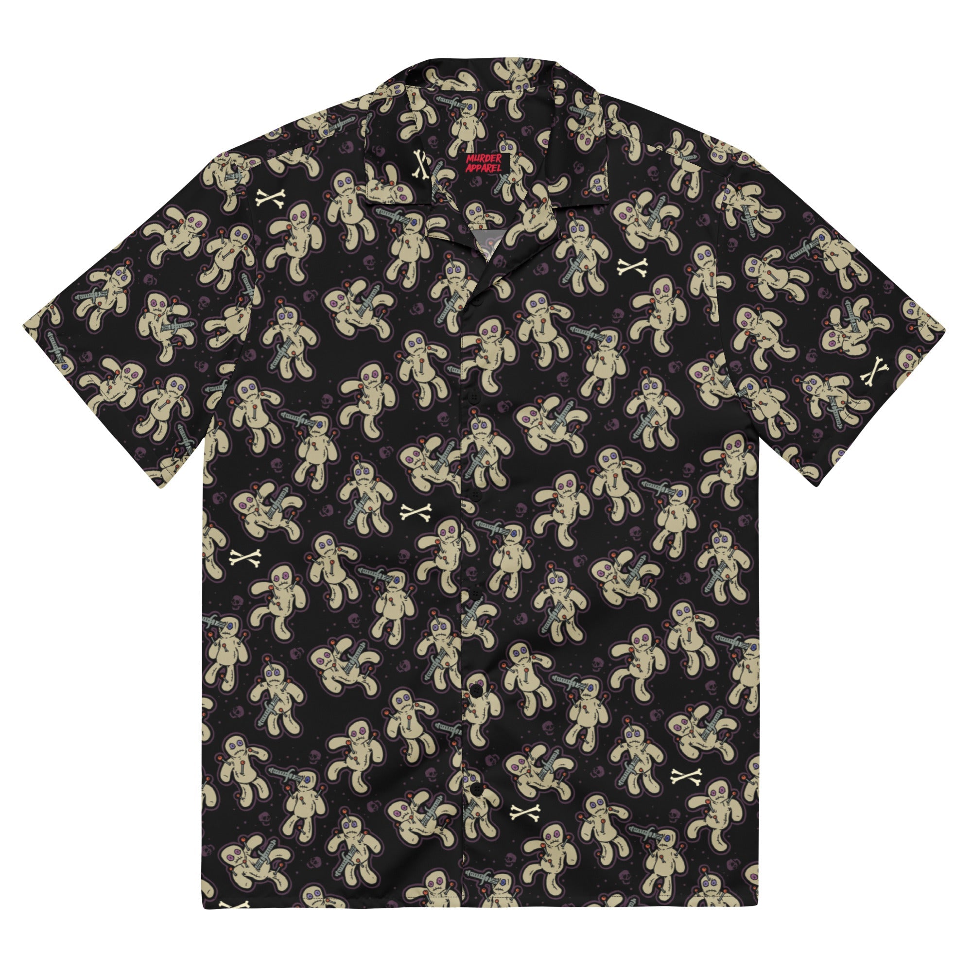 Murder Apparel Voodoo Dolls Button-up Shirt