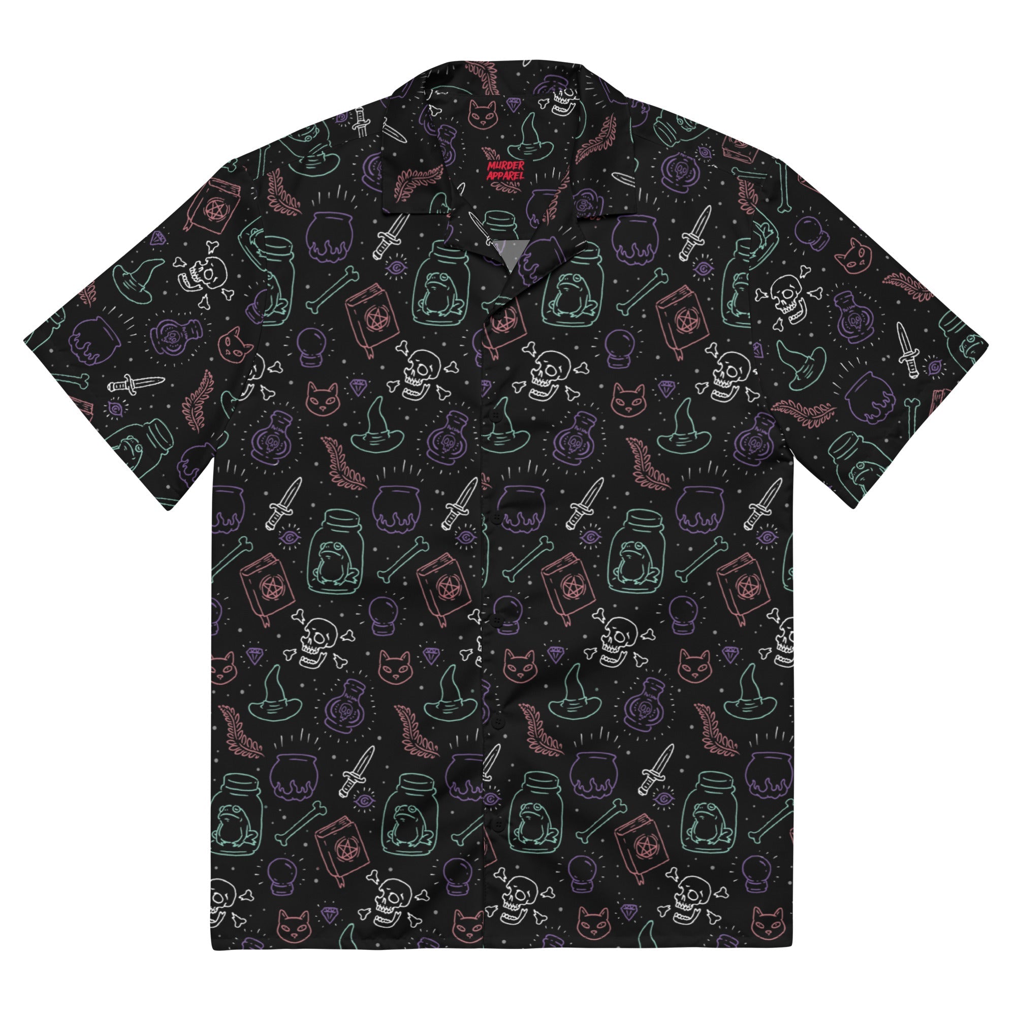Murder Apparel Witchy Vibes Button-up Shirt