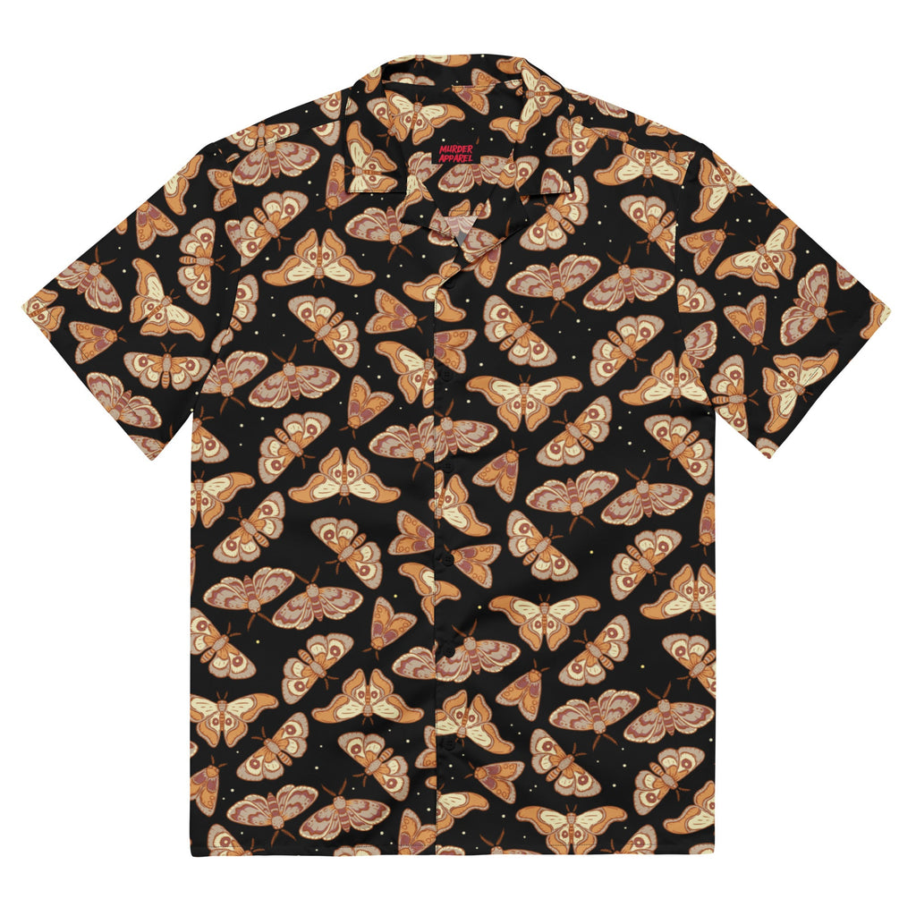 Murder Apparel Death Moths Button-up Shirt