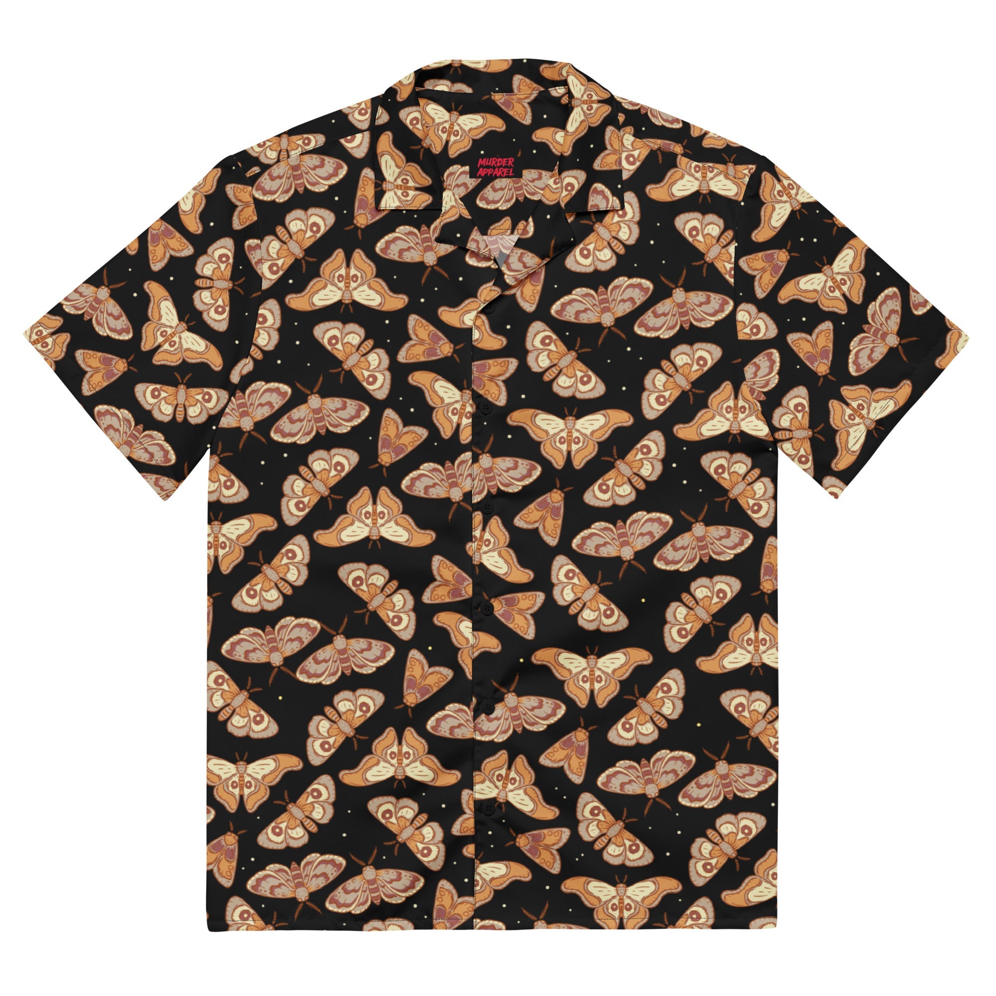 Murder Apparel Death Moths Button-up Shirt