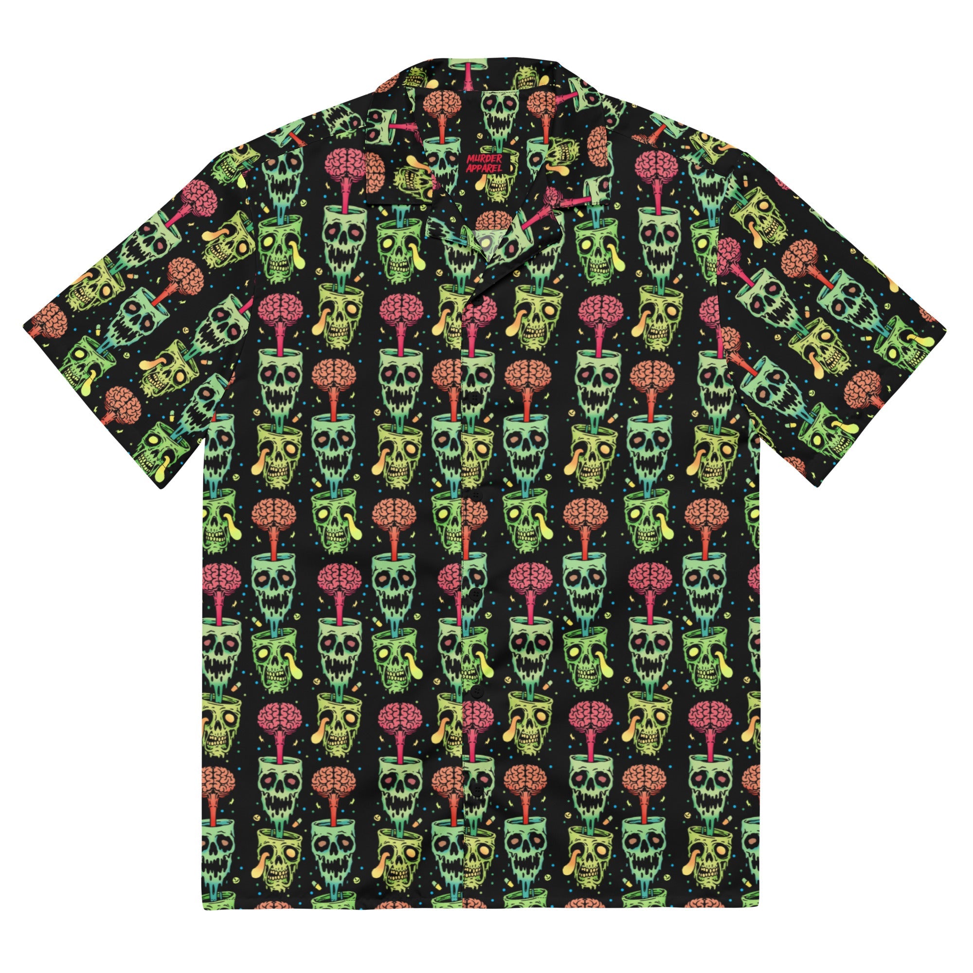 Murder Apparel Zombie Rave Button-up Shirt