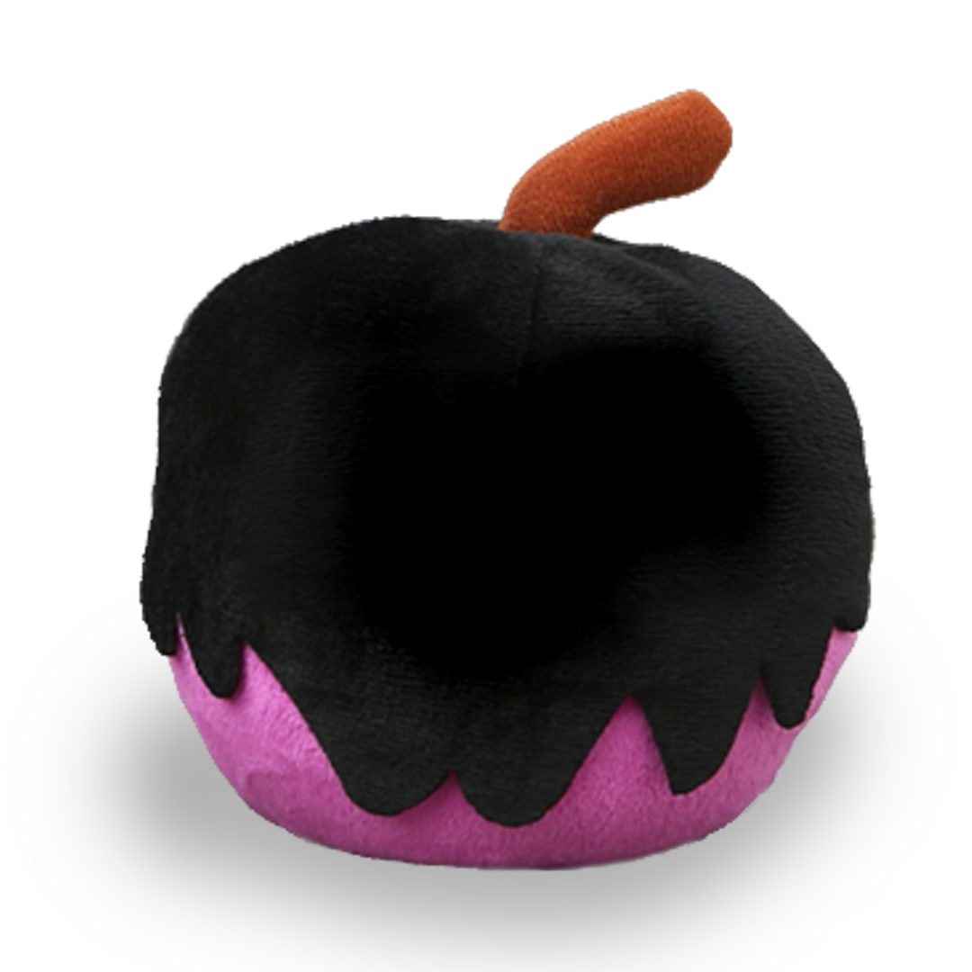 MaterialJill Spooky Purple Poison Apple 6" Plush
