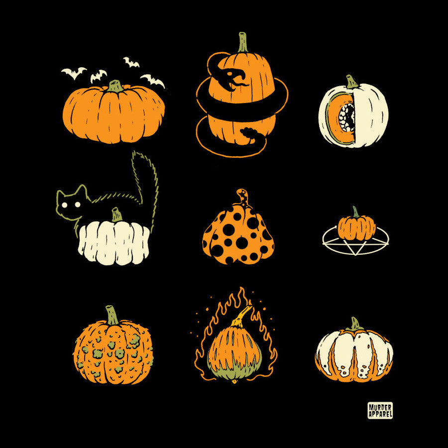 Murder Apparel 9 Pumpkins T-Shirt