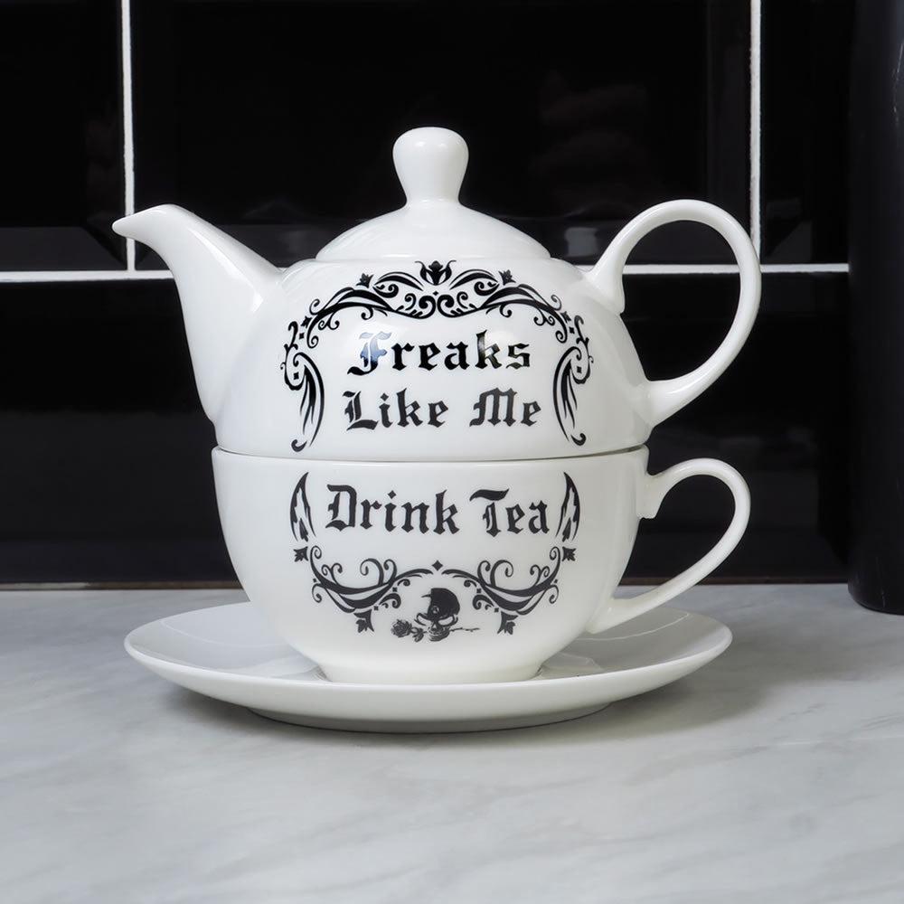 Alchemy Gothic Tea For One Set Freaks Like Me ATS2