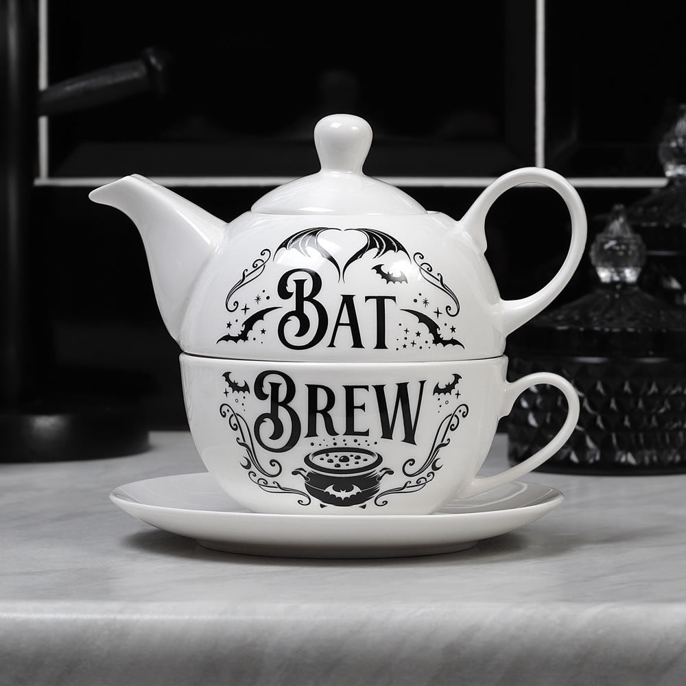 Alchemy Gothic Tea For One Set Bat Brew ATS5