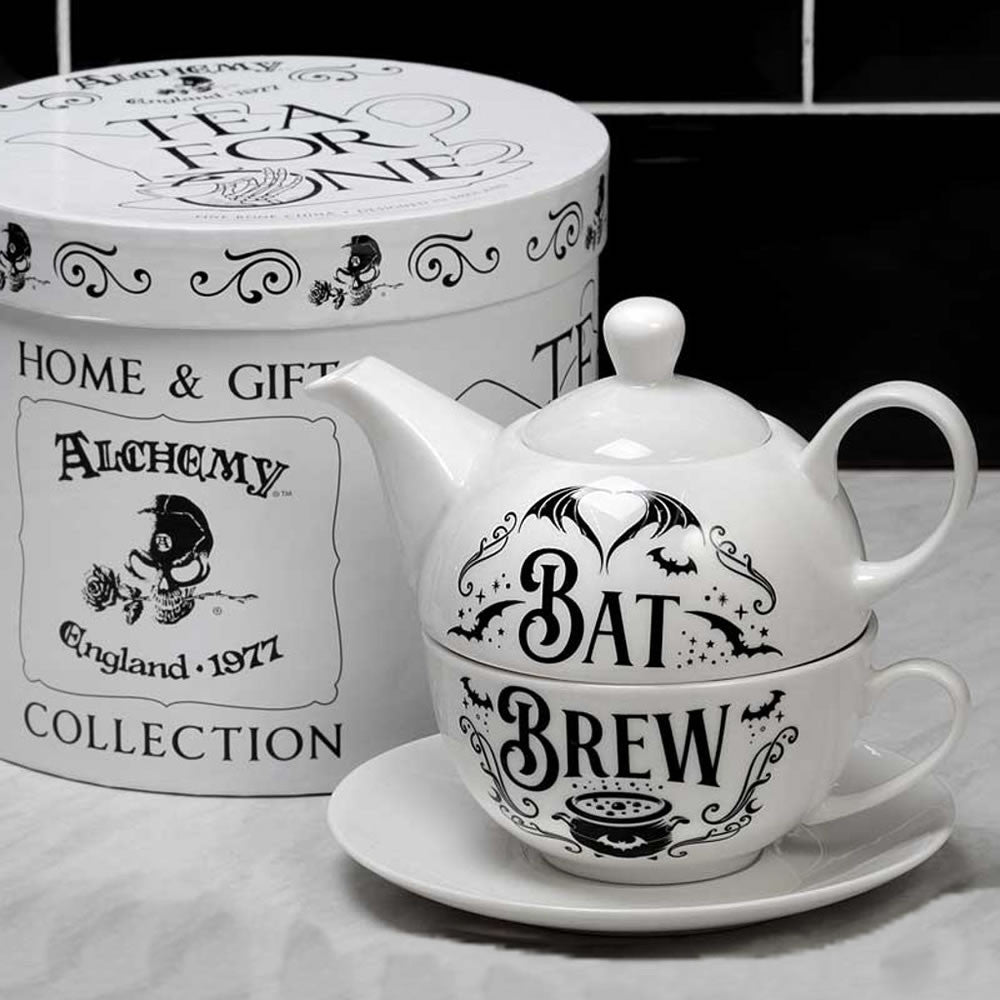 Alchemy Gothic Tea For One Set Bat Brew ATS5