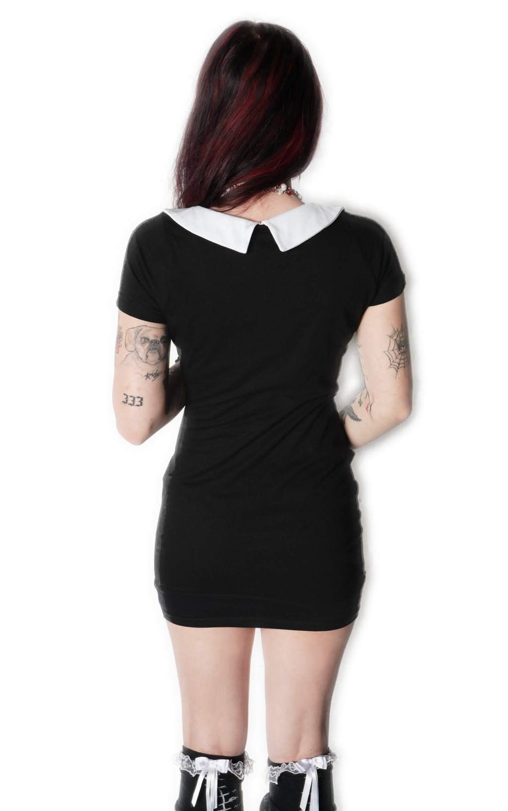 Vera's Eyecandy The Cramps Peter Pan Collar Dress