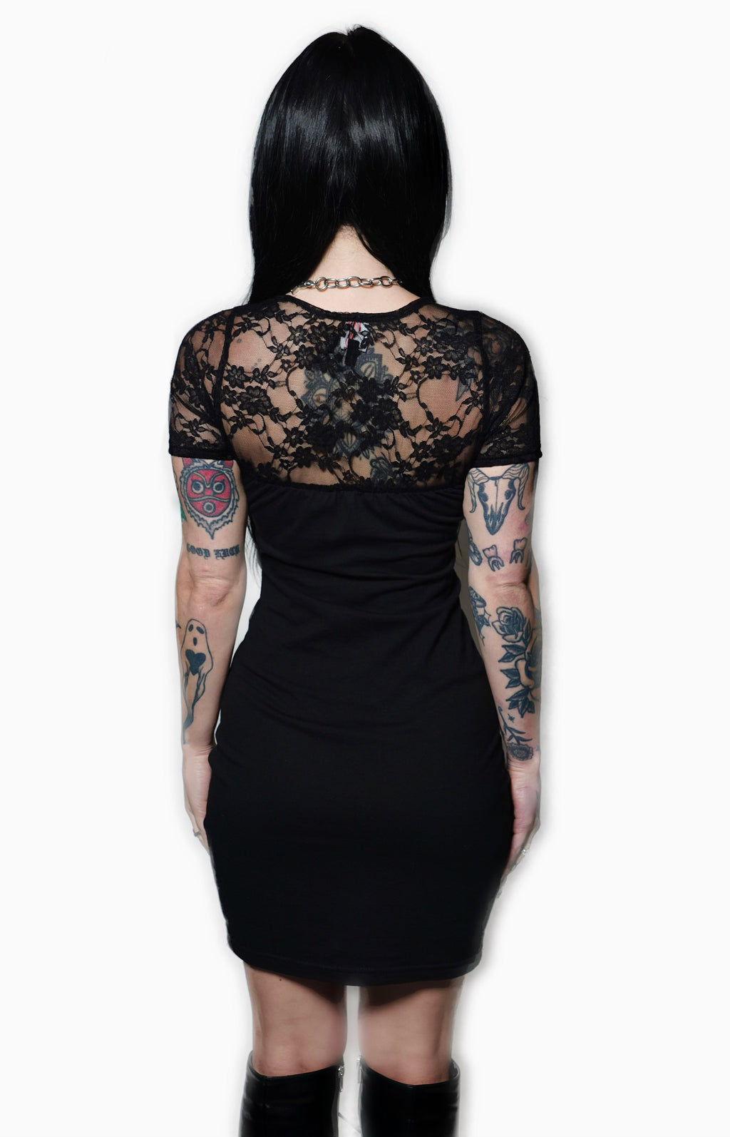 Vera's Eyecandy Halloween Lace Horror Dress