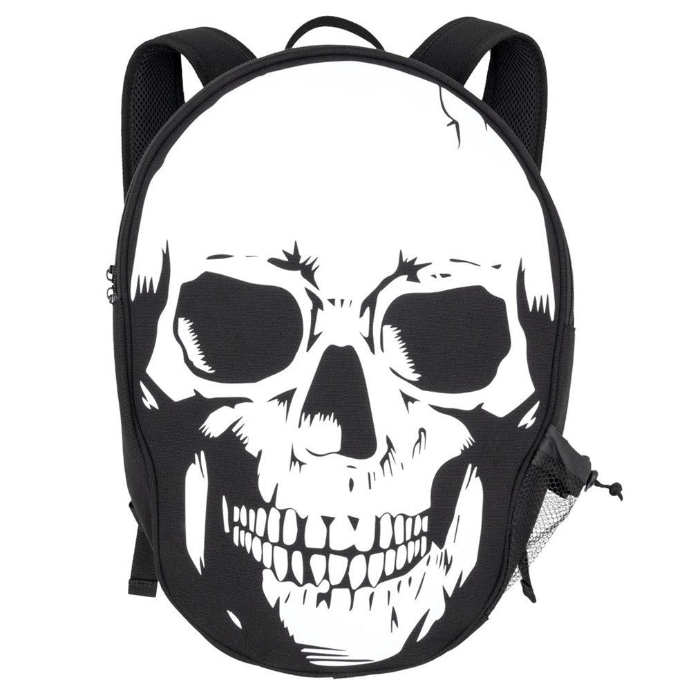 Kreepsville 666 White Skull Backpack