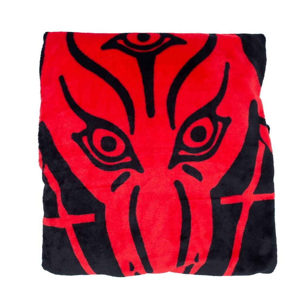 Kreepsville 666 Satanic Circle Baphomet Super Soft Throw