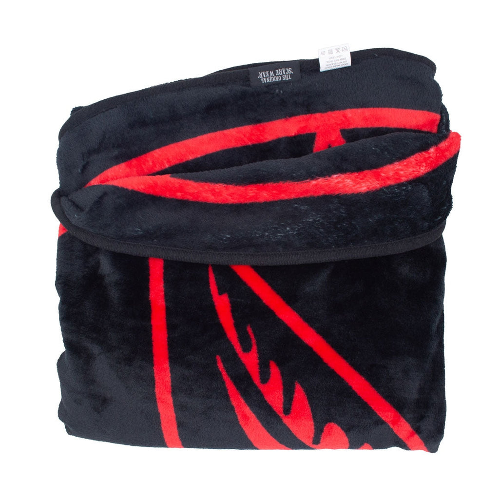 Kreepsville 666 Satanic Circle Baphomet Super Soft Throw