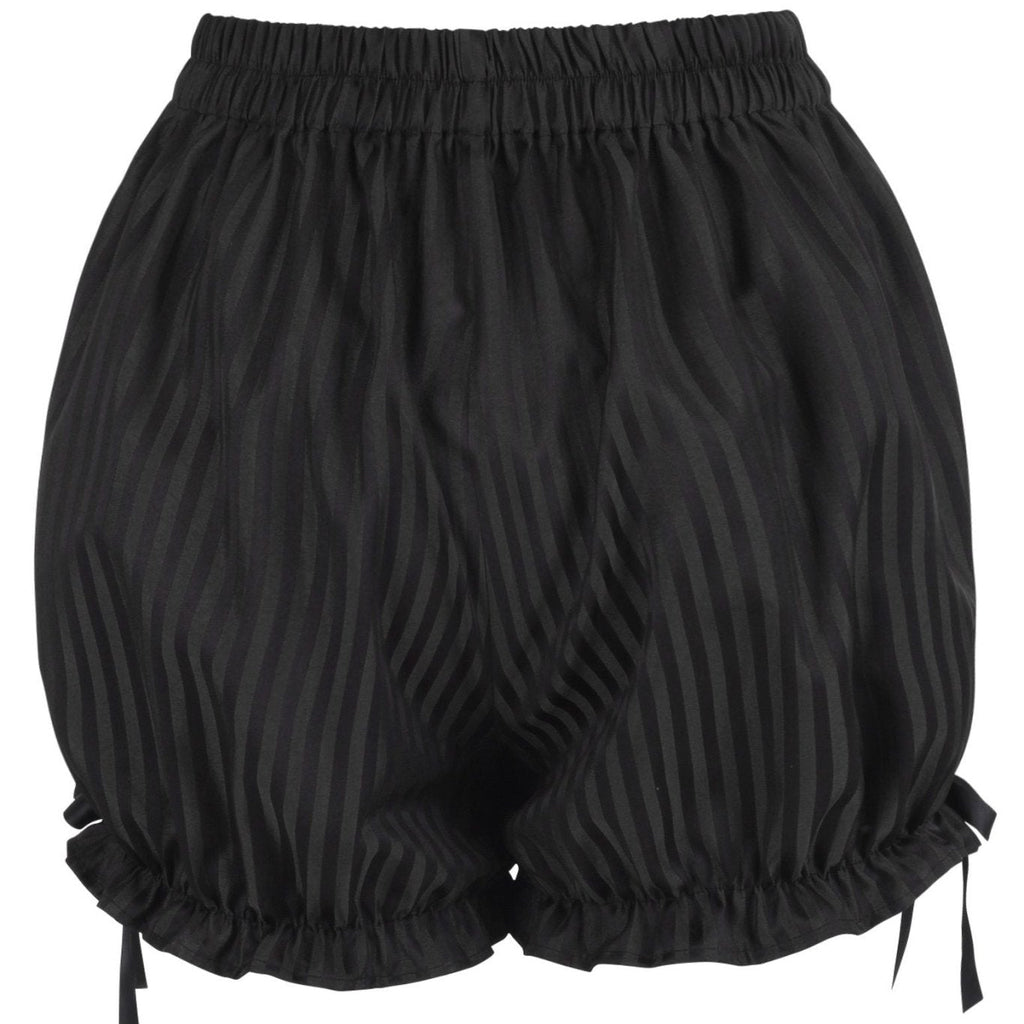 Black Stripe Brocade Bloomers - Daisy Corsets