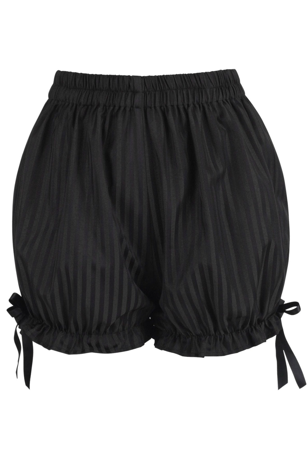 Black Stripe Brocade Bloomers - Daisy Corsets
