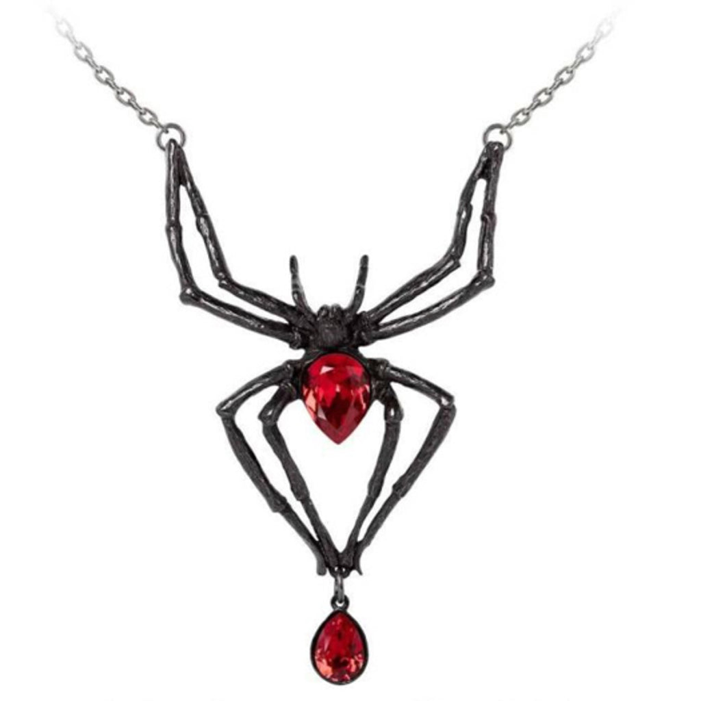 Hades + Alchemy BLACK WIDOW Black Mid Calf Boots 5" Heel