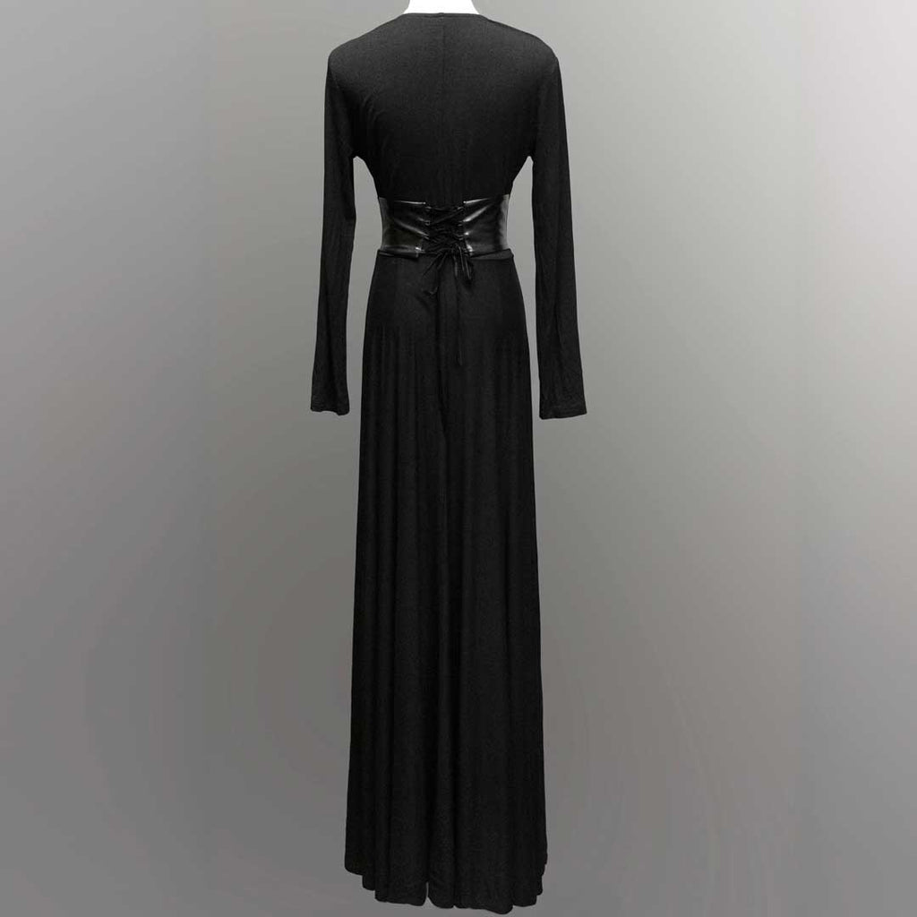 Witchwood Blair Jersey Maxi Dress Vegan Waist Corset