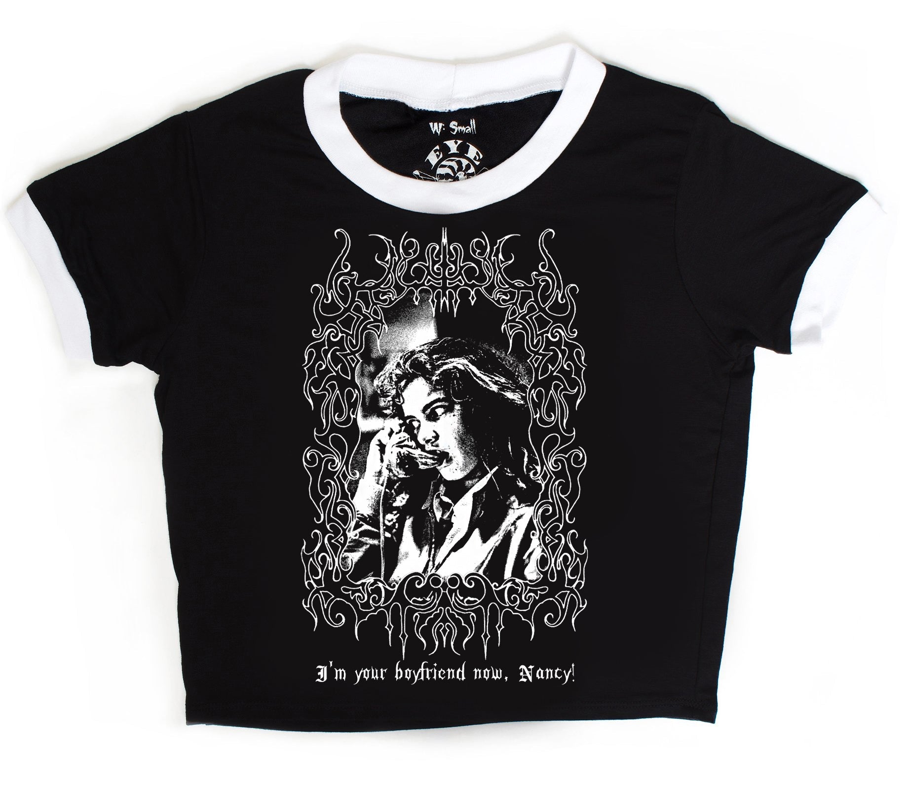 Vera's Eyecandy Freddy Krueger Boyfriend Ringer Tee