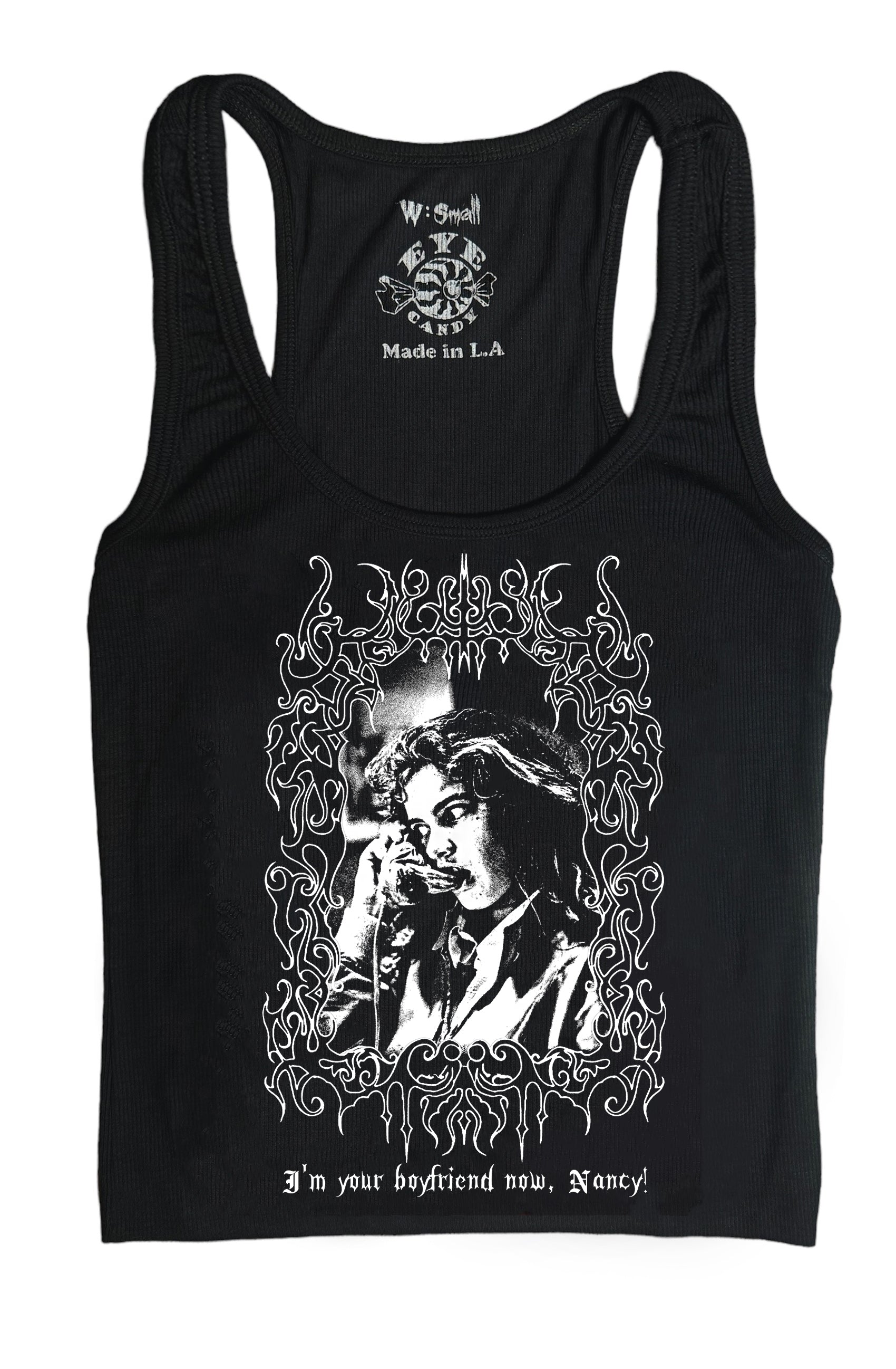 Vera's Eyecandy Freddy Boyfriend Ribbed Tank