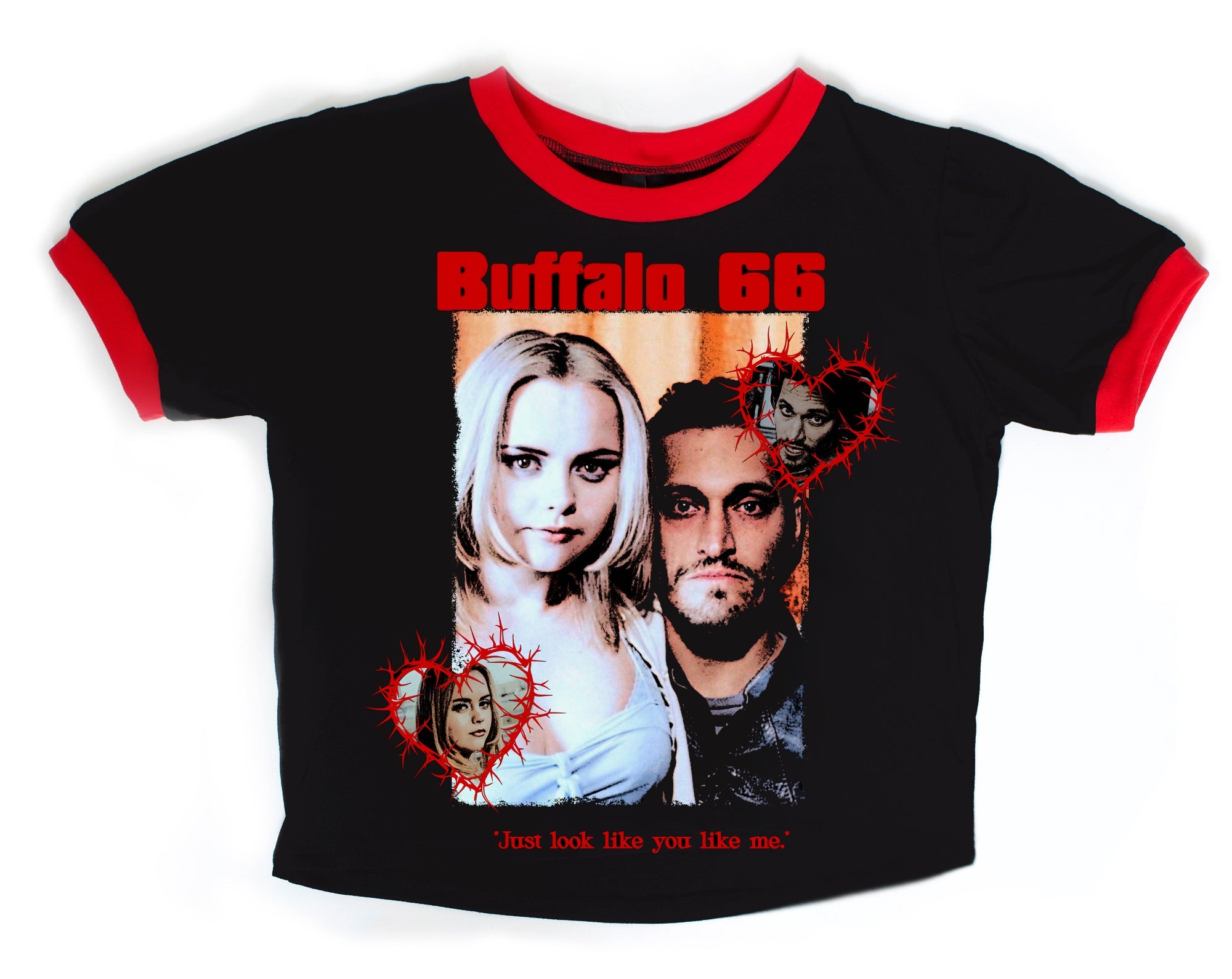 Vera's Eyecandy Buffalo 66 Ringer Tee
