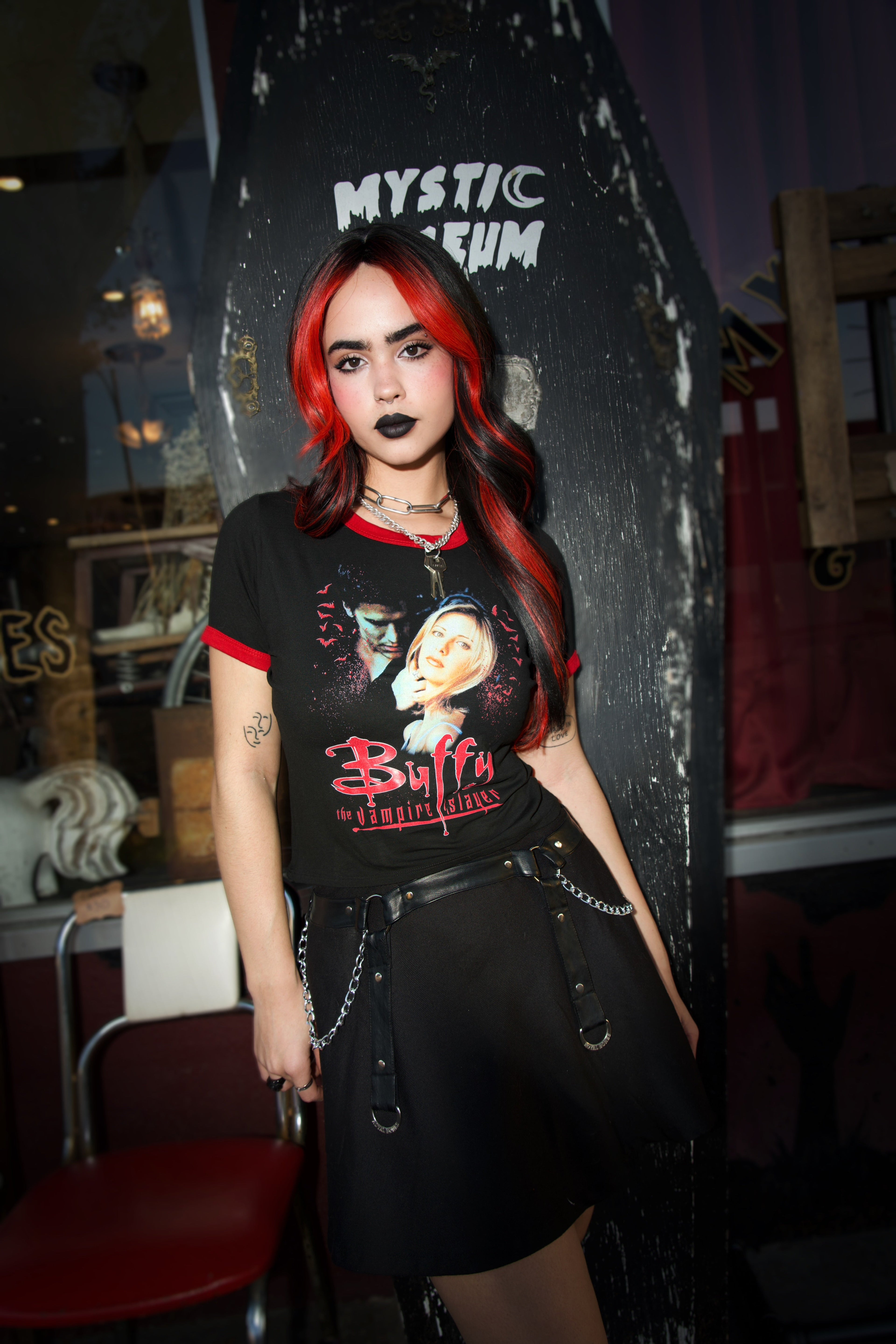 Vera's Eyecandy Buffy Ringer Tee (Limited Edition)