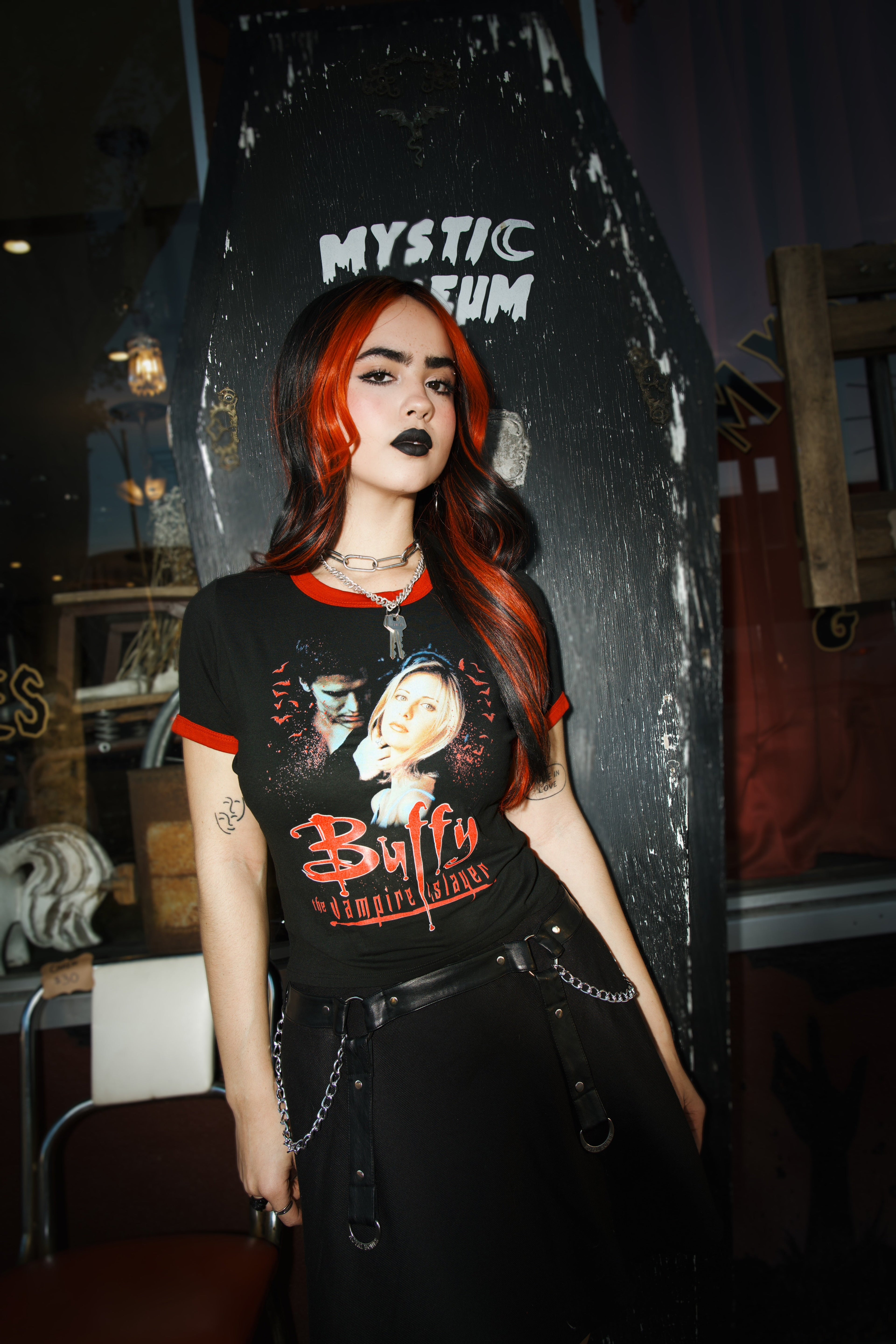 Vera's Eyecandy Buffy Ringer Tee (Limited Edition)