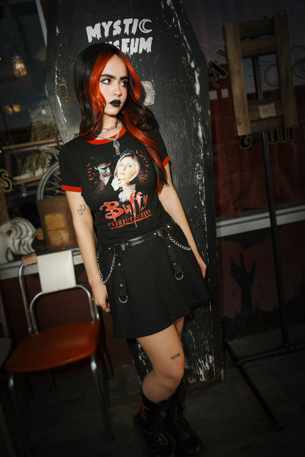 Vera's Eyecandy Buffy Ringer Tee (Limited Edition)