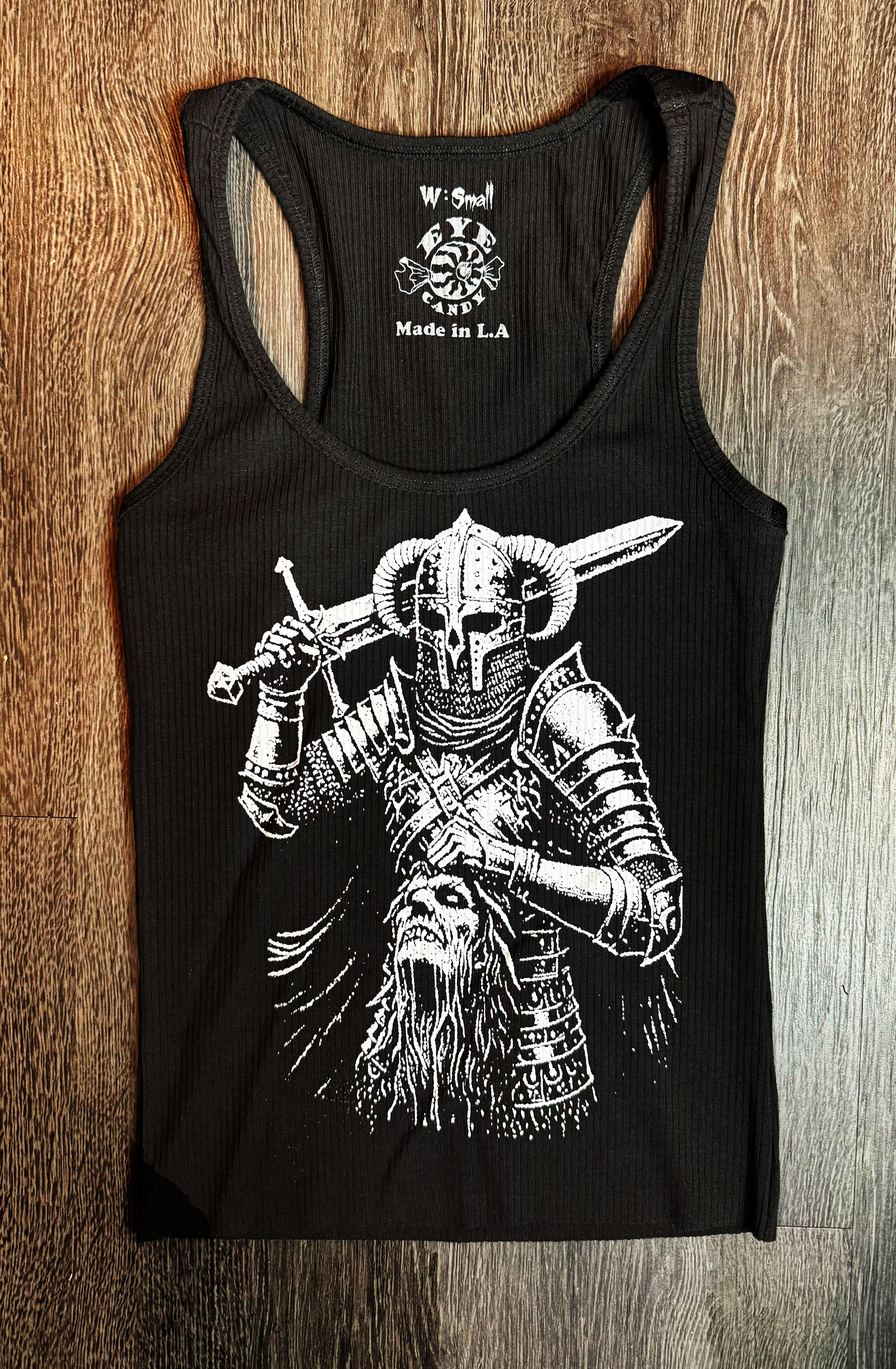Vera's Eyecandy Butcher Ribbed Horror Movie Tank Top