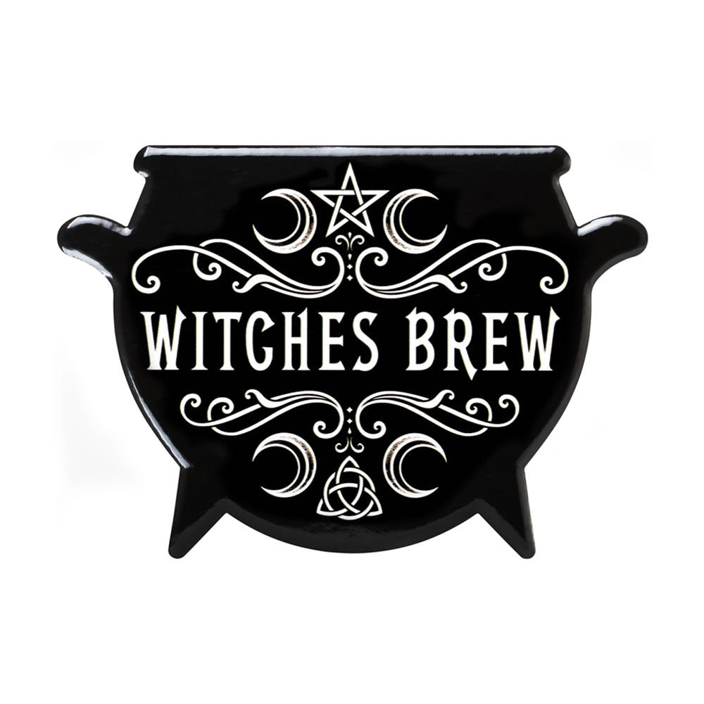 Witches Brew Cauldron Coaster