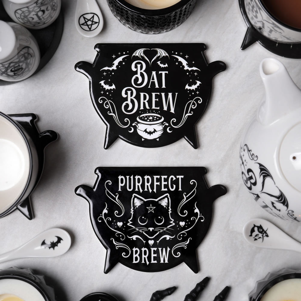 Purrfect Brew Coaster