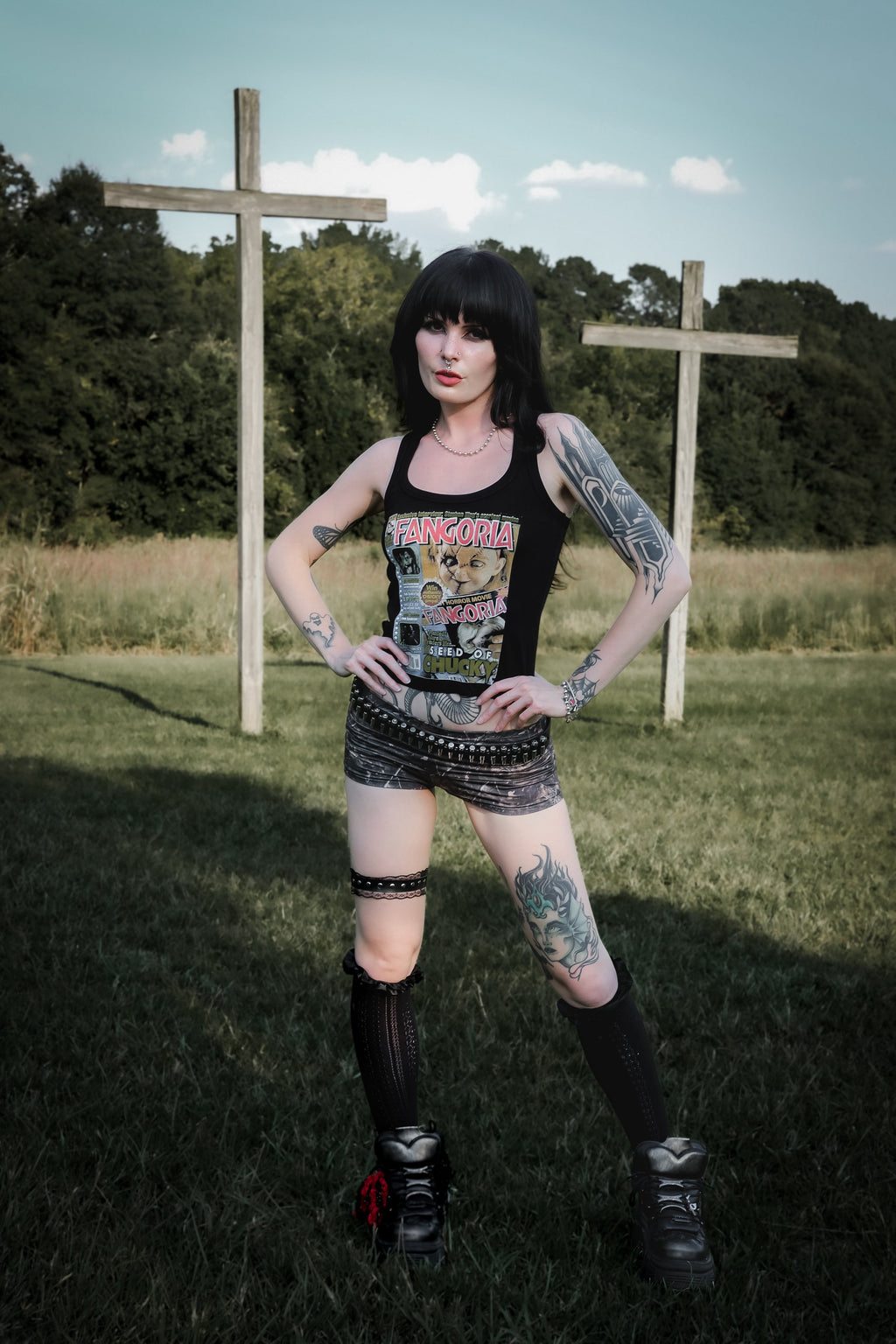 Vera's Eyecandy Chucky X Fangoria Ribbed Tank Top