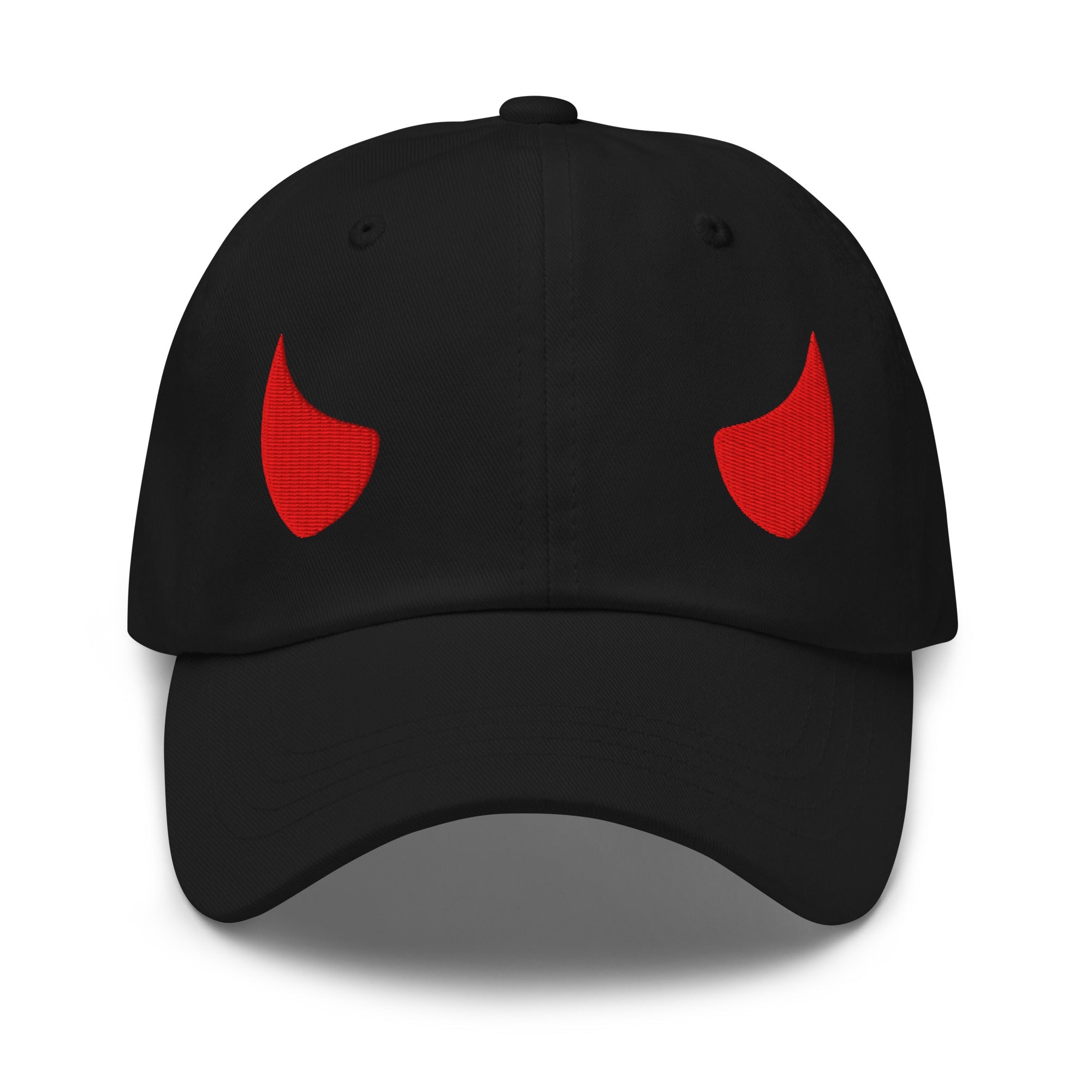 Murder Apparel Satan Devil Horns Black Dad Hat