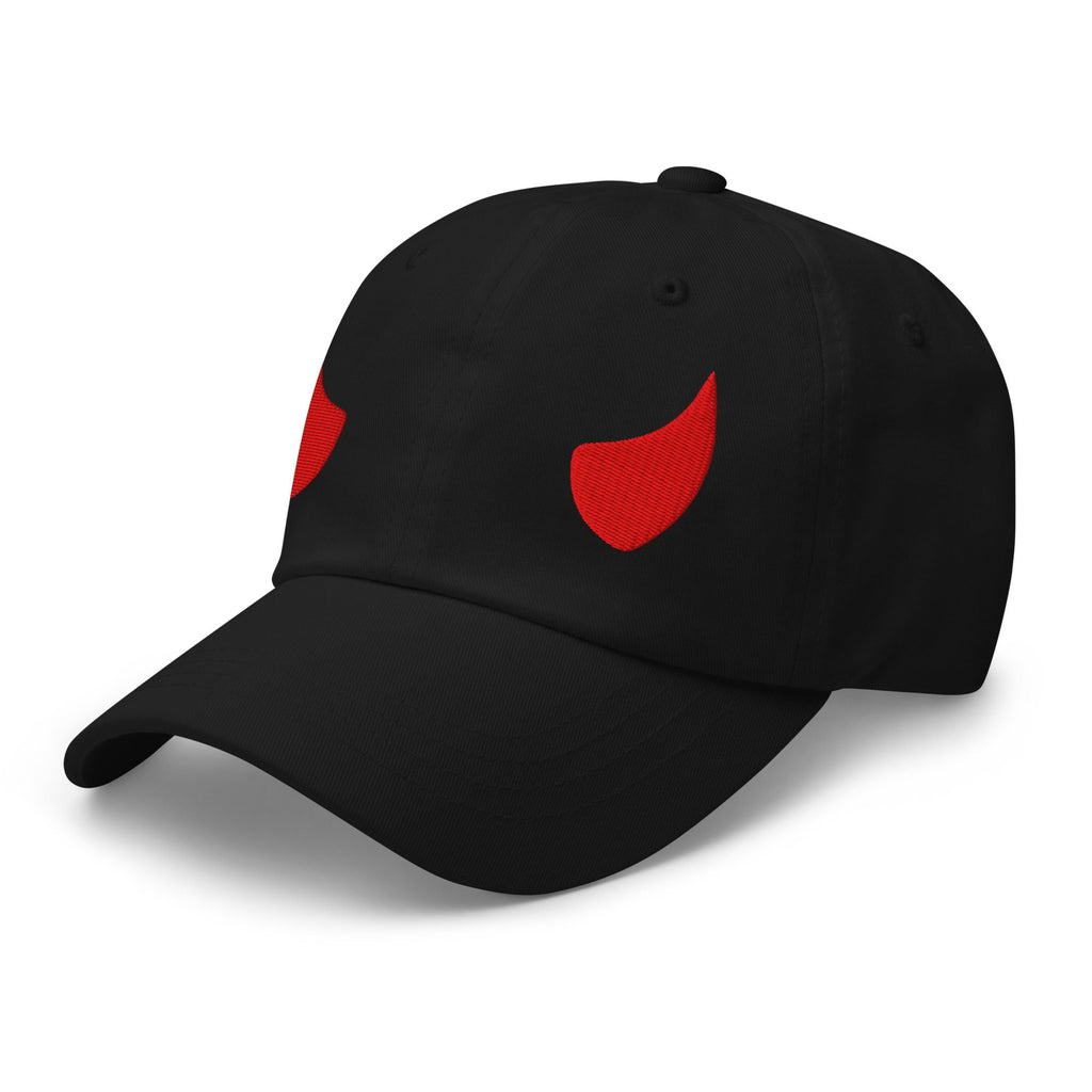Murder Apparel Satan Devil Horns Black Dad Hat