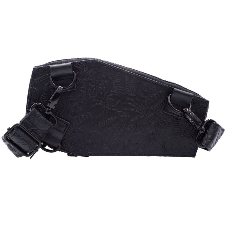 Kreepsville Coffin Hip Pouch Halloween Icons