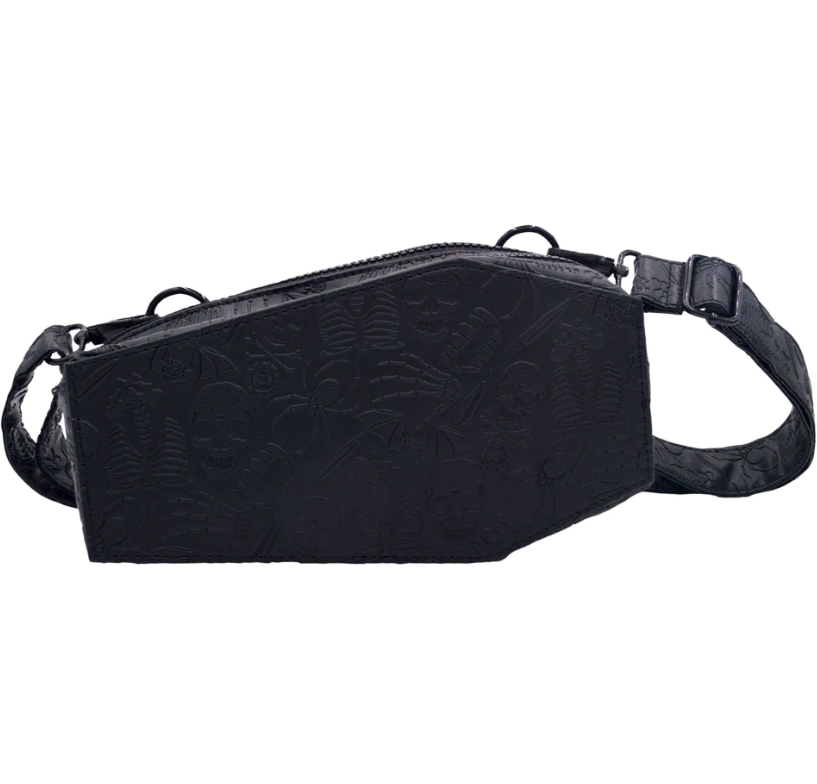 Kreepsville Coffin Hip Pouch Halloween Icons