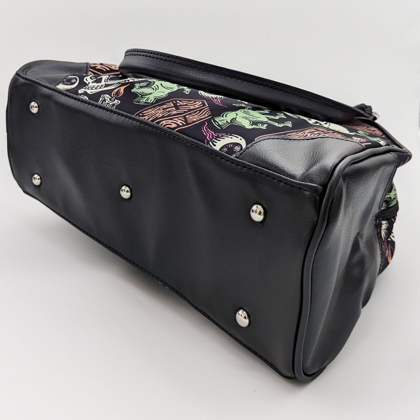 Original Underground Coffins and Skulls Purse