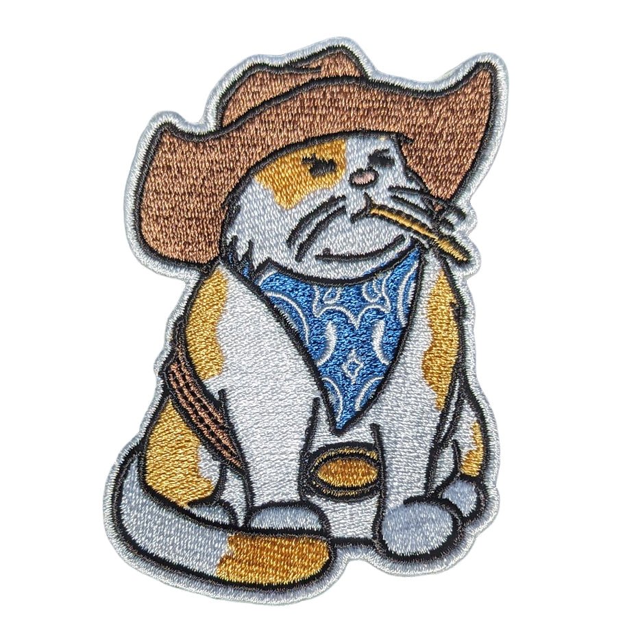 Original Underground Cowboy Cat Patch