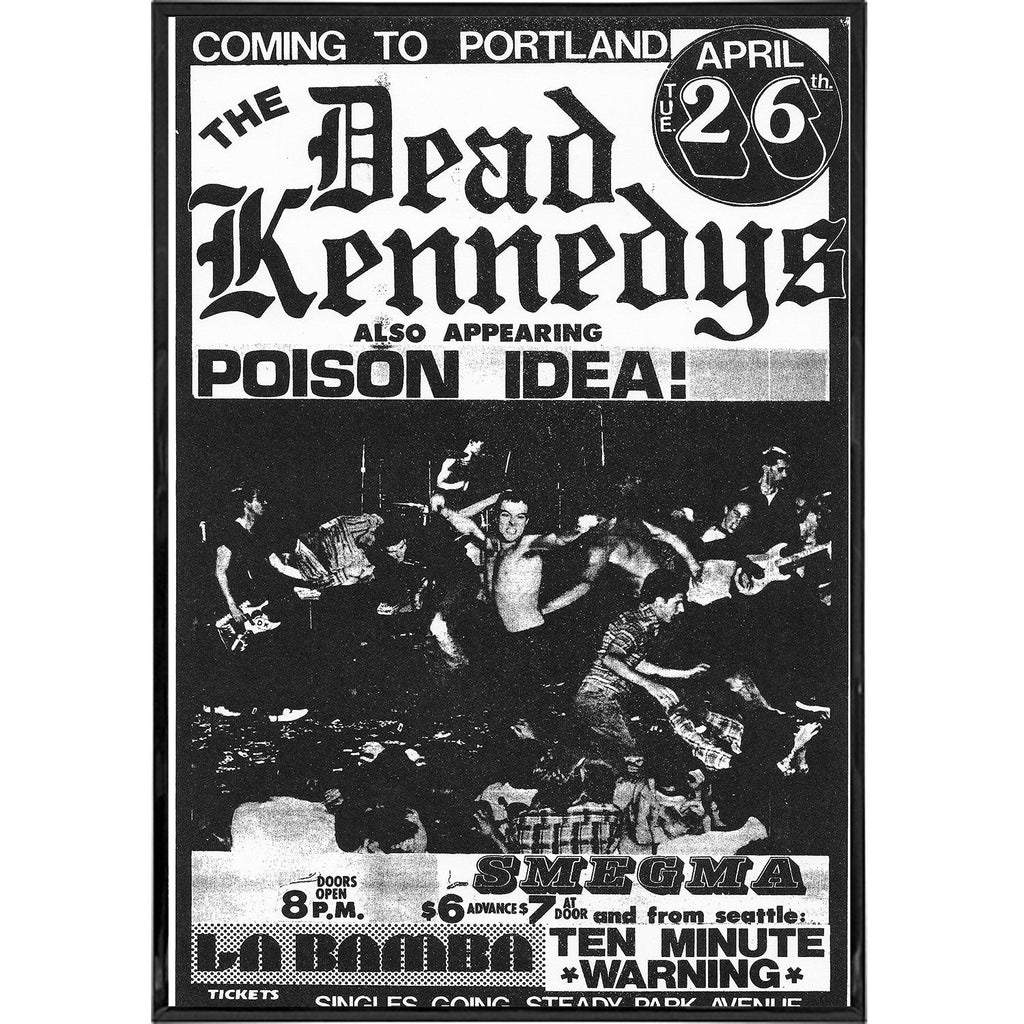 Dead Kennedys Coming to Portland 1983 Show Poster Print