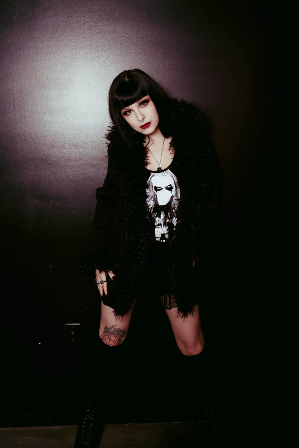 Vera's Eyecandy Dead Ballerina Metal Band Dress