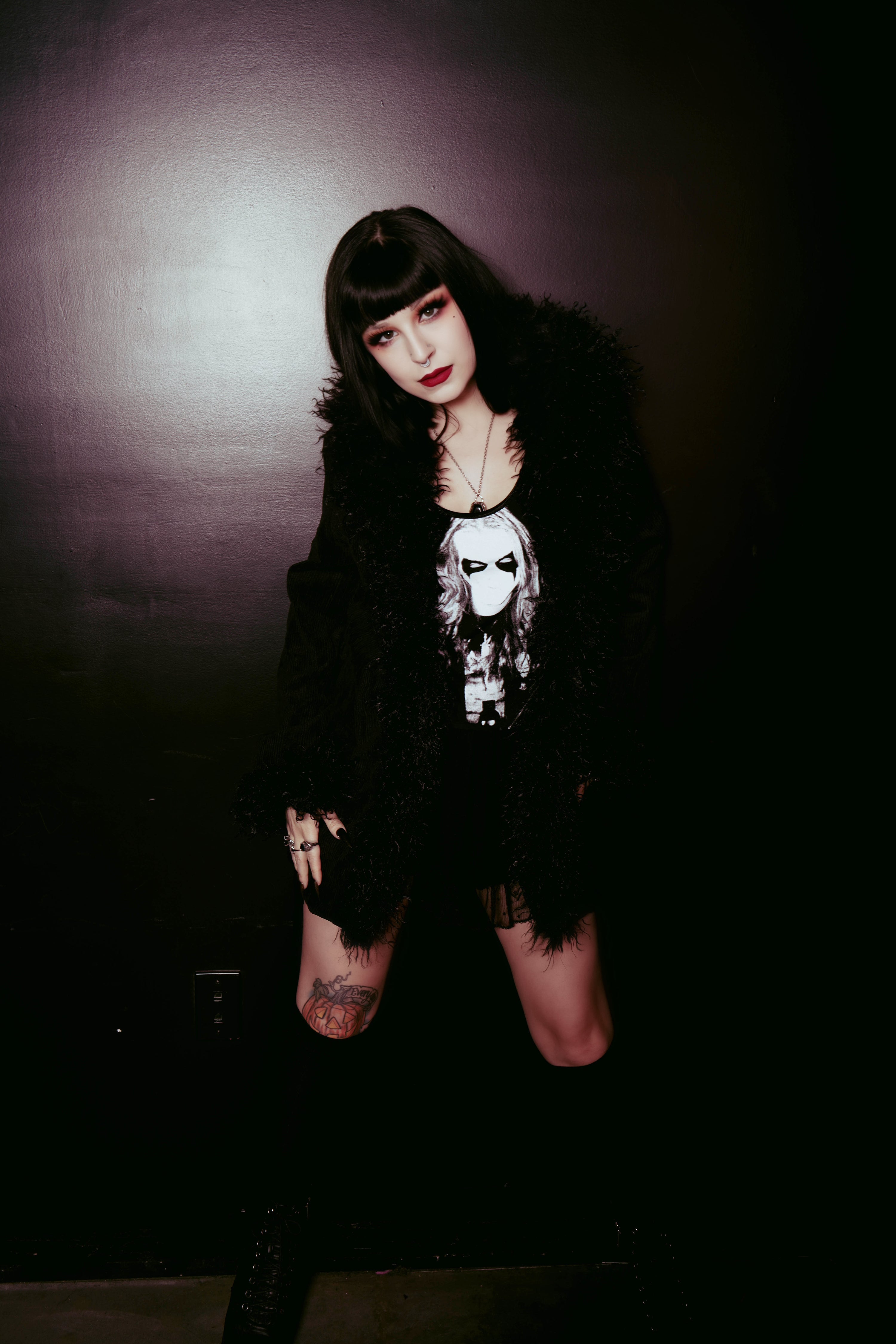 Vera's Eyecandy Dead Ballerina Metal Band Dress