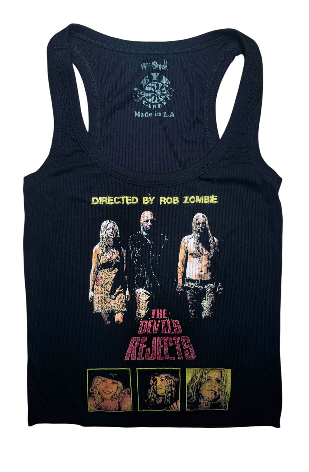 Vera's Eyecandy The Devil's Rejects Ribbed Tank Top