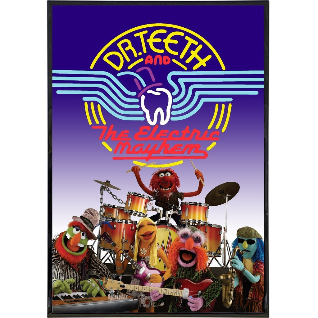 Dr. Teeth and The Electric Mayhem Muppets Band Poster Print