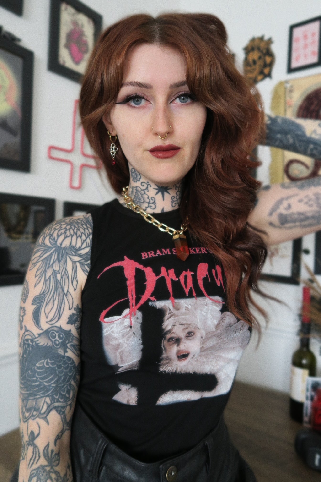 Vera's Eyecandy Dracula 'Lucy' Tank Top