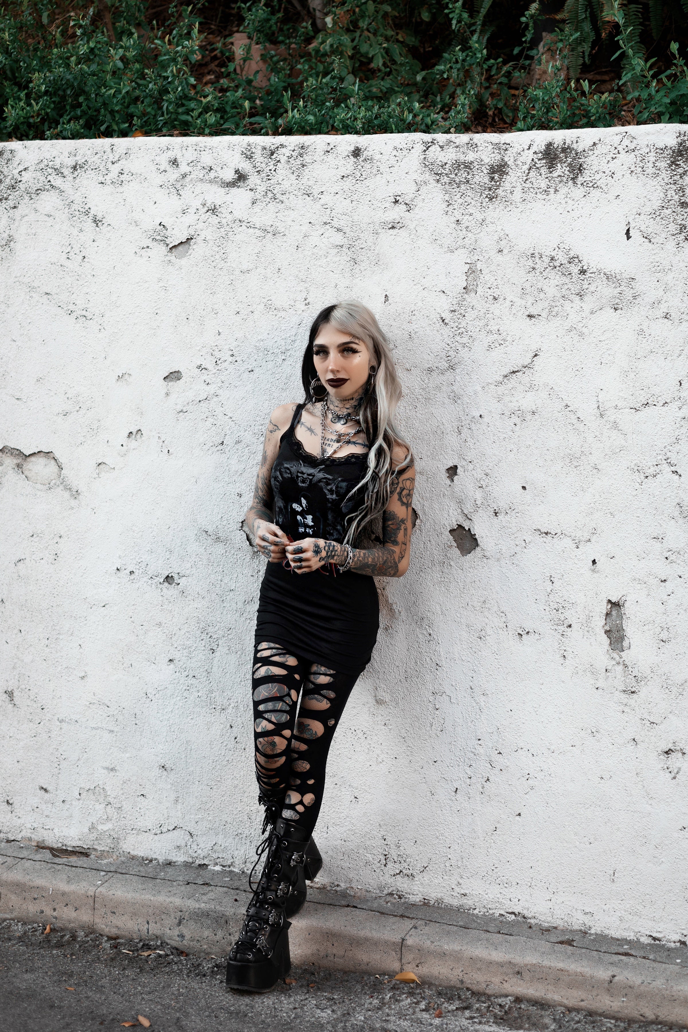 Vera's Eyecandy Dracula Bram Stoker’s Lace Strap Dress