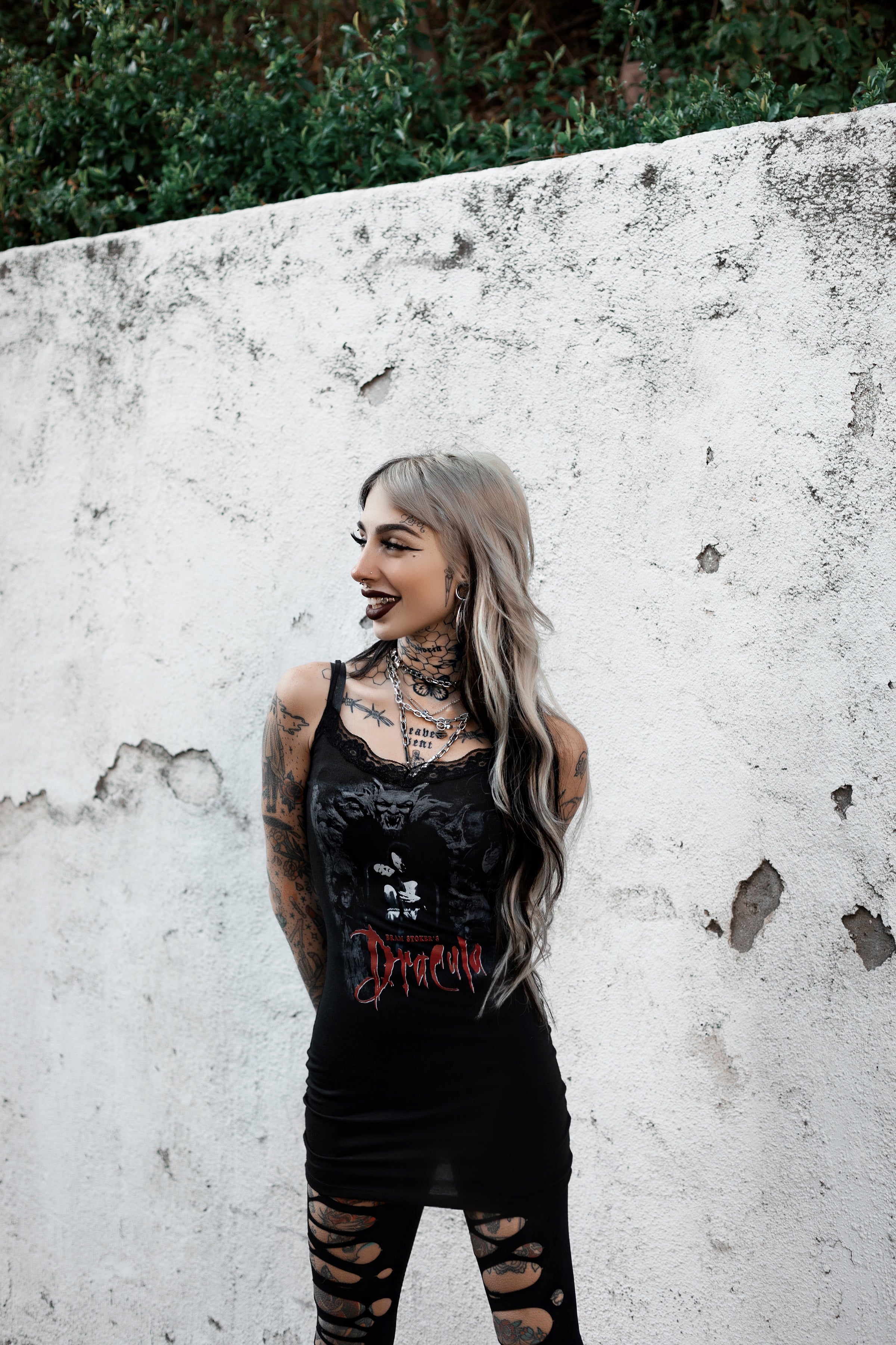 Vera's Eyecandy Dracula Bram Stoker’s Lace Strap Dress