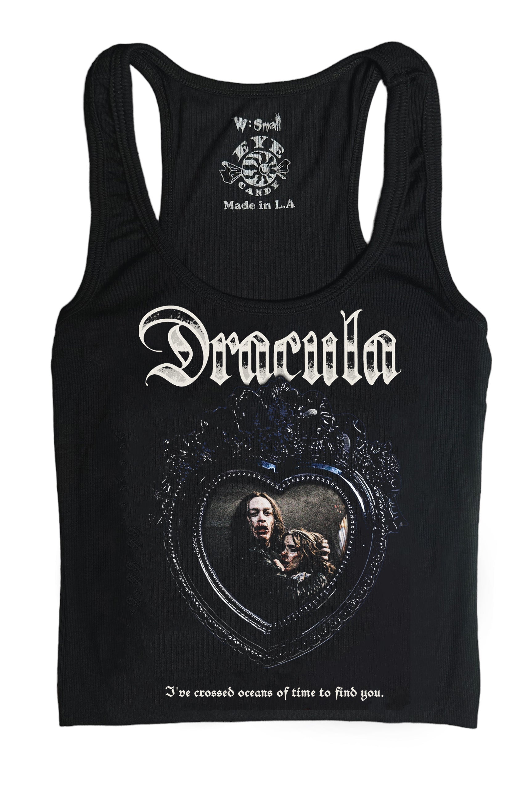 Vera's Eyecandy Oceans of Time Dracula Ribbed Tank Top